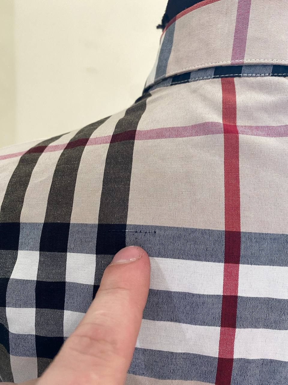 Burberry Burberry Stretch Cotton Long Sleeve Shirt New Classic Size S / US 4 / IT 40 - 6 Thumbnail
