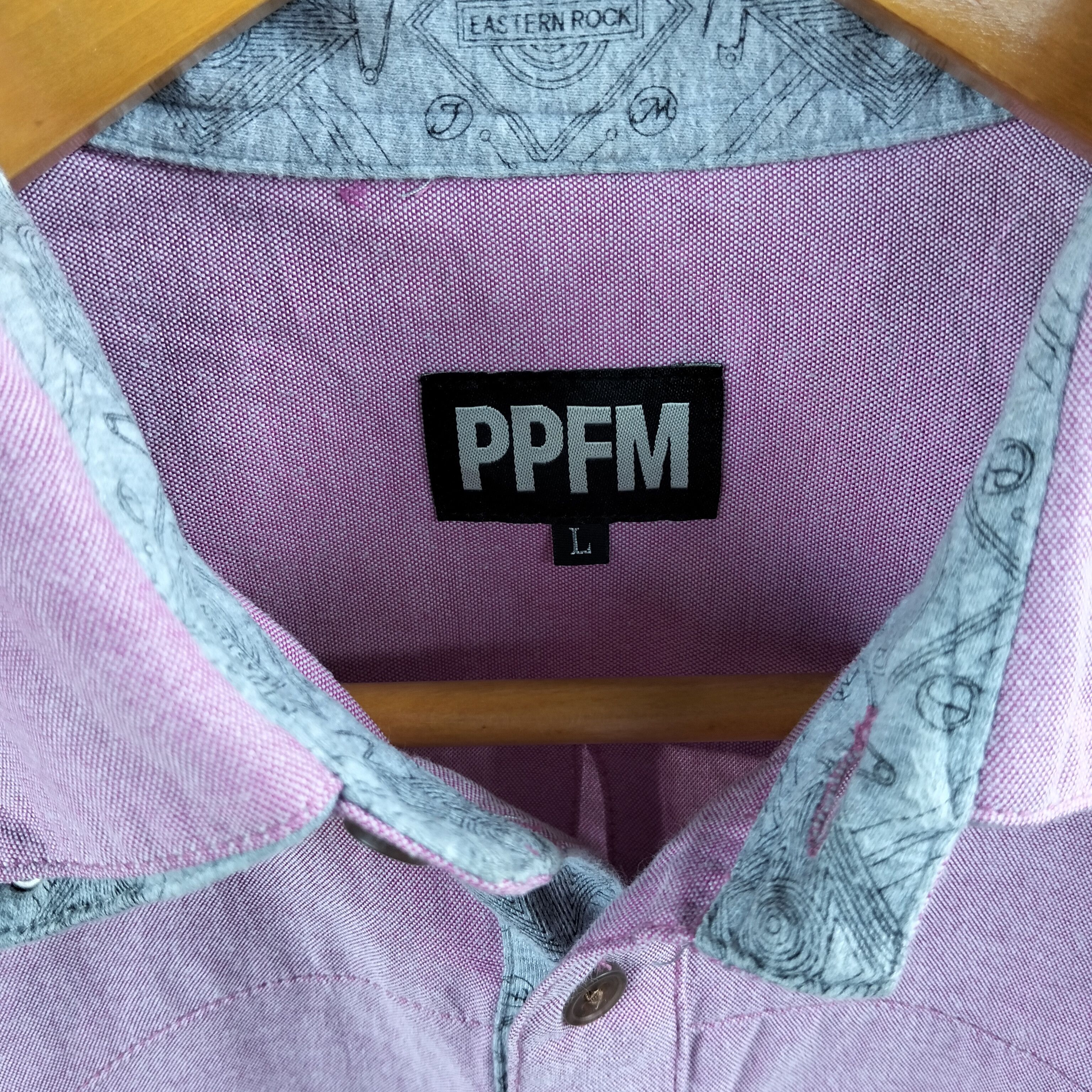 PPFM PPFM 'Eastern Rock' Button Up Long Sleeve Shirt Size US M / EU 48-50 / 2 - 9 Thumbnail