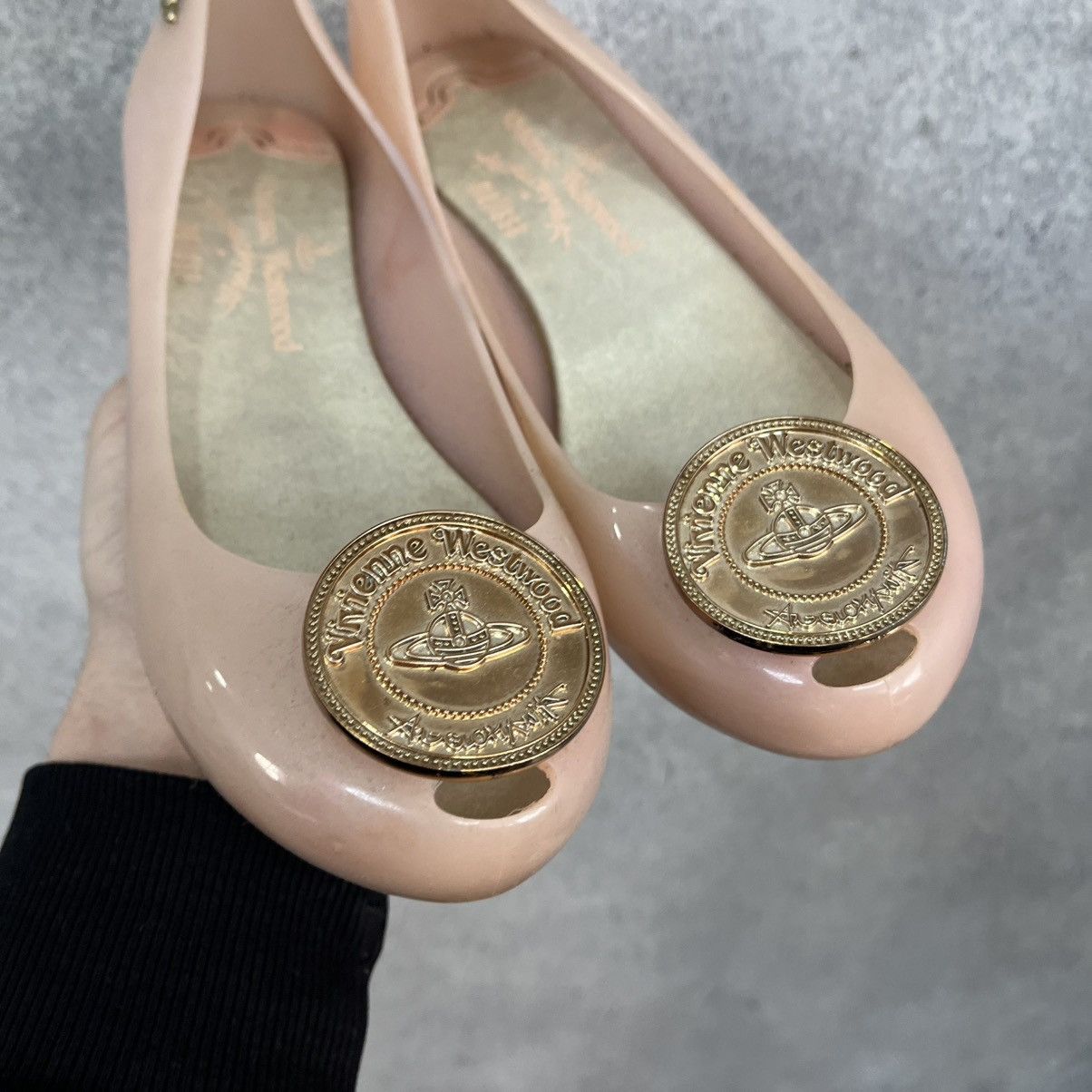 Vivienne Westwood Vivienne Westwood Melisa Anglomania Balet Orb Flats Size US 7 / IT 37 - 4 Thumbnail