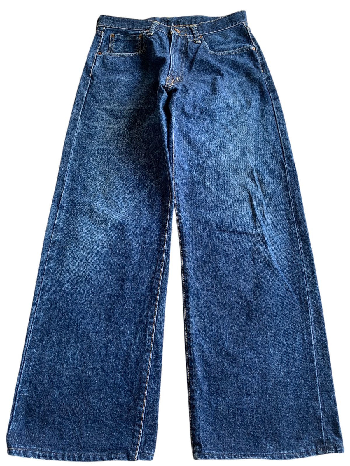 Edwin VINTAGE EDWIN 505 BAGGY SELVEDGE JAPANESE DENIM Size US 29 - 2 Thumbnail