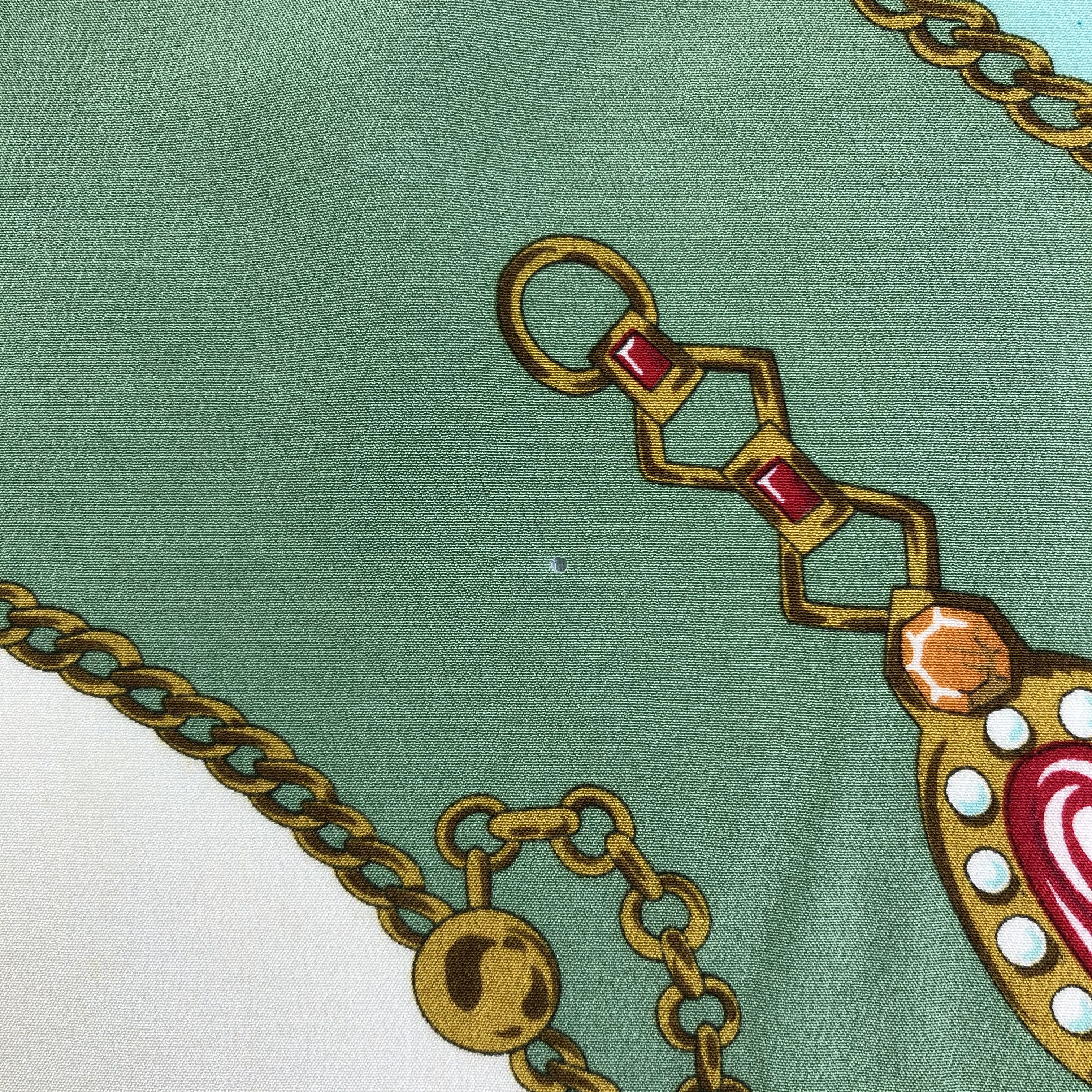 Vintage Vintage Silk Scarf Size ONE SIZE - 7 Thumbnail