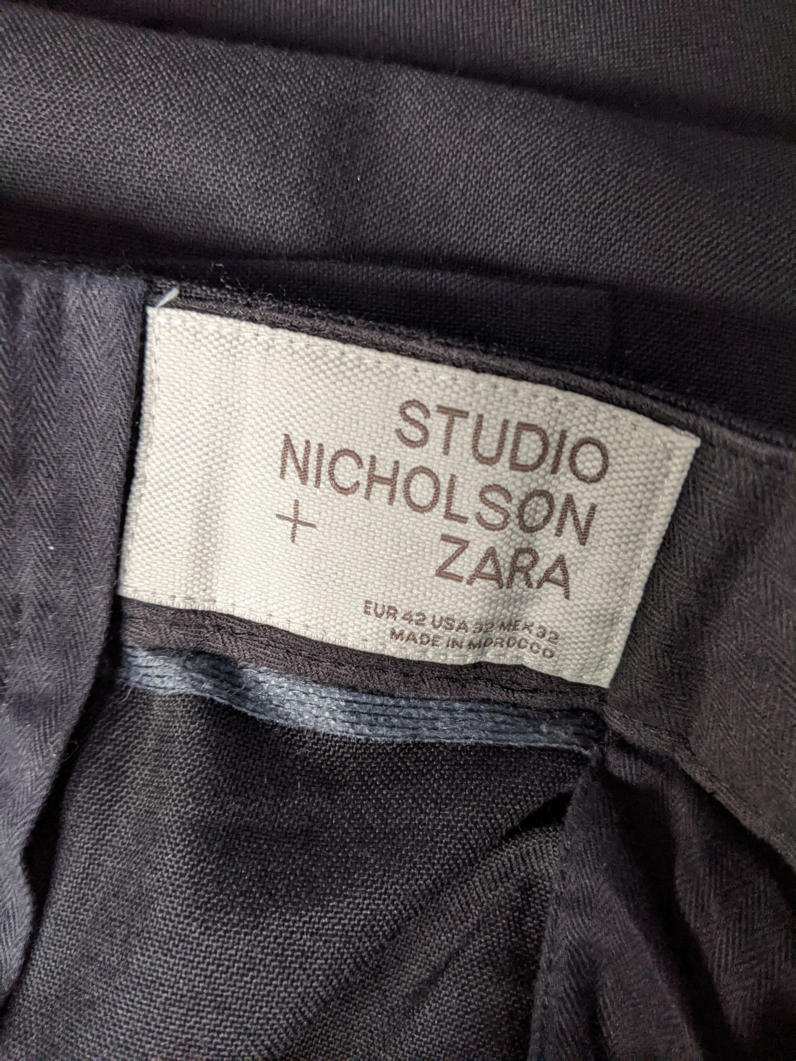 Studio Nicholson Studio Nicholson Zara Pleated Wool Pants Size US 32 / EU 48 - 6 Thumbnail