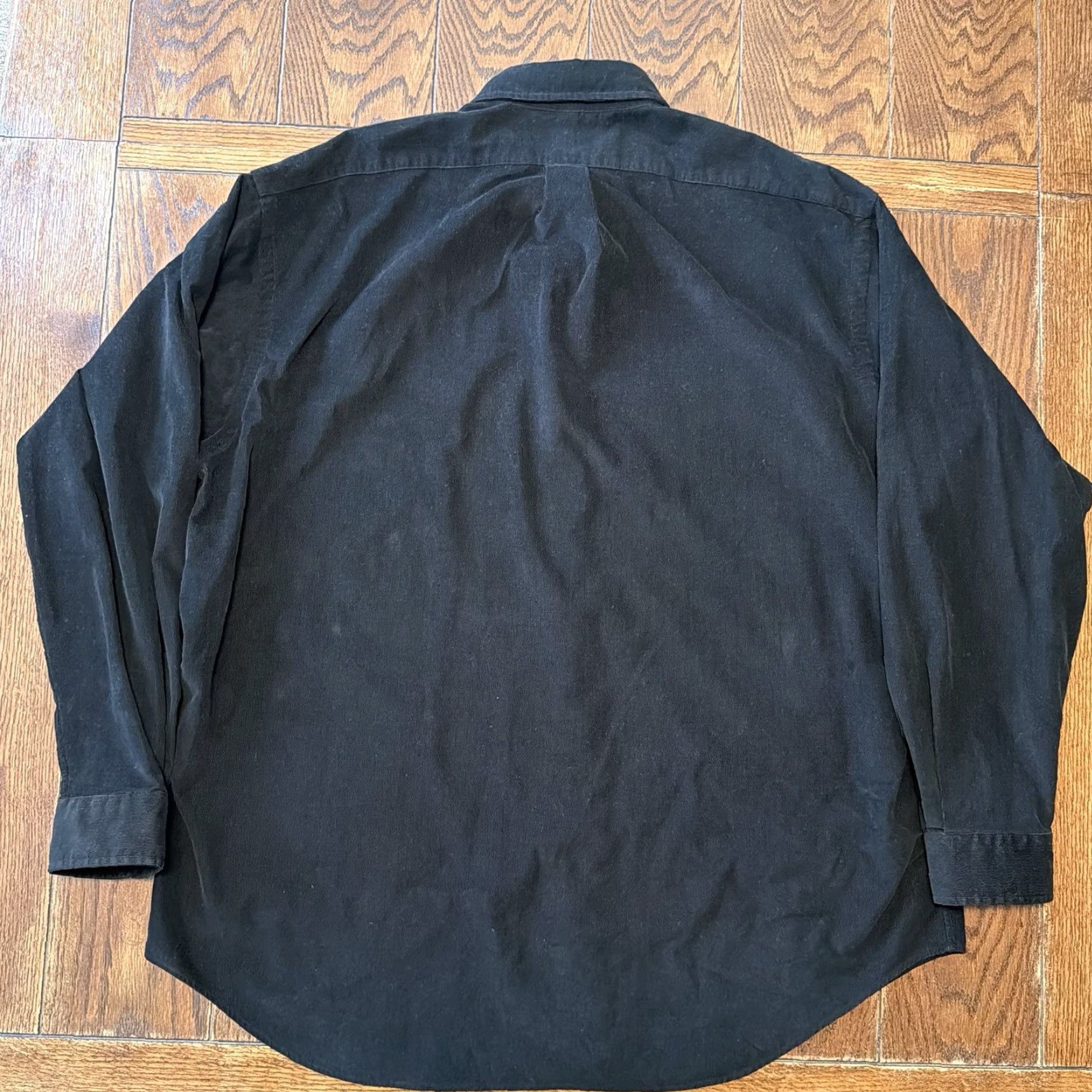 Ralph Lauren Polo Ralph Lauren Shirt Mens XL Black Blake Corduroy Button Down Purple Pony Size US XL / EU 56 / 4 - 4 Thumbnail