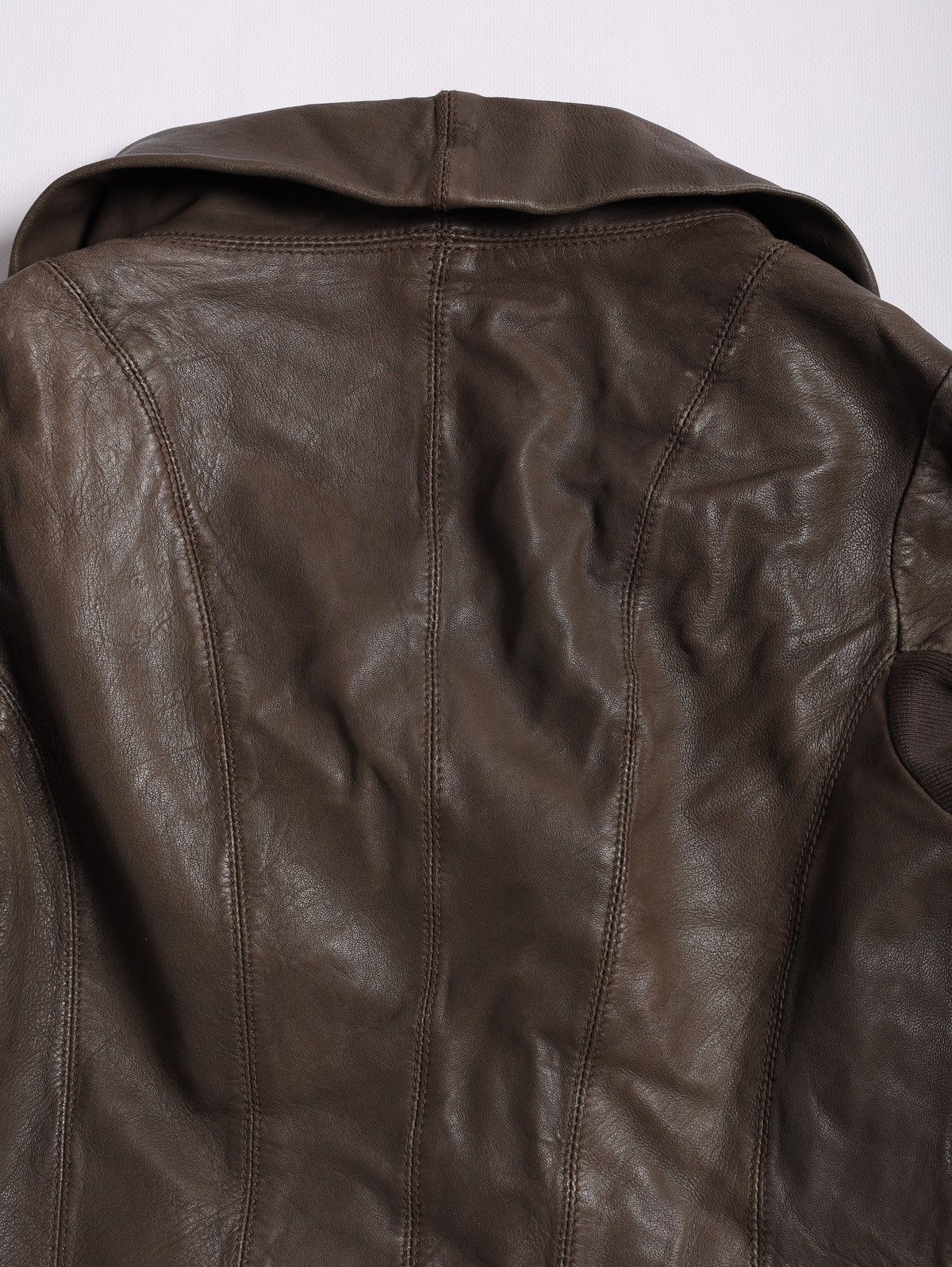 Allsaints Allsaints Kadian Leather Biker Jacket Size L / US 10 / IT 46 - 17 Thumbnail