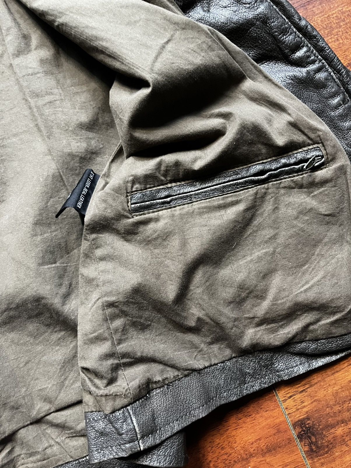 Other Dark olive Napoleon leather jacket Size US M / EU 48-50 / 2 - 10 Thumbnail