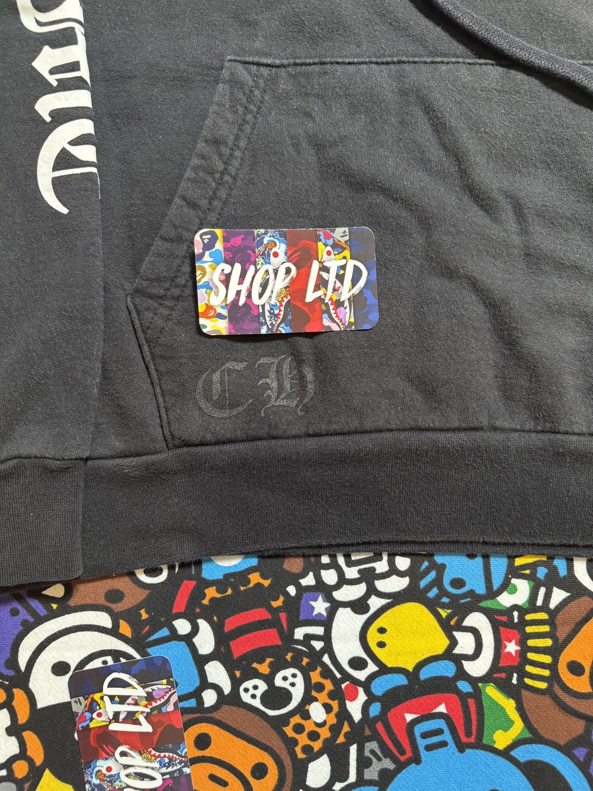 Chrome Hearts Chrome Hearts Black Vertical Script Pullover Hoodie Size US M / EU 48-50 / 2 - 7 Thumbnail