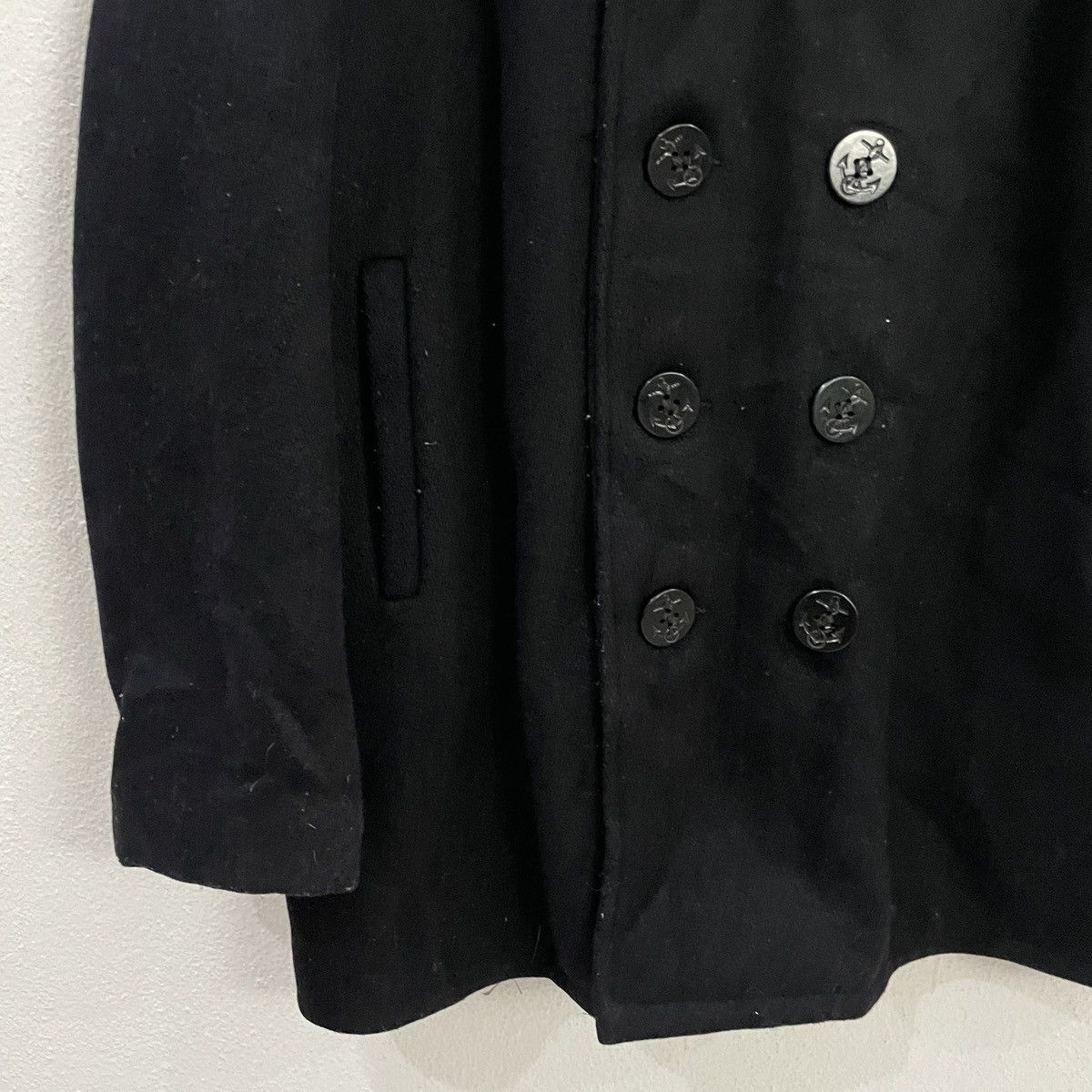 Schott Vintage U.S 740N By Schoot Pea Coat Jacket Size US XL / EU 56 / 4 - 3 Thumbnail