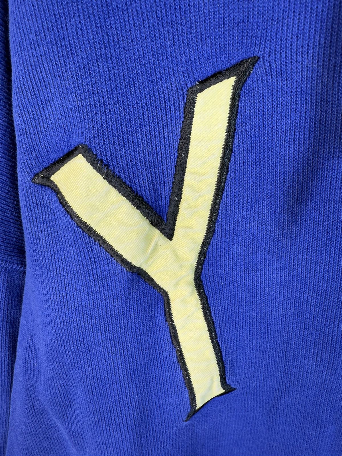 Yves Saint Laurent Big Logo YSL Hoodie Sweatshirt Rare YSL Sweater Size US XL / EU 56 / 4 - 9 Thumbnail