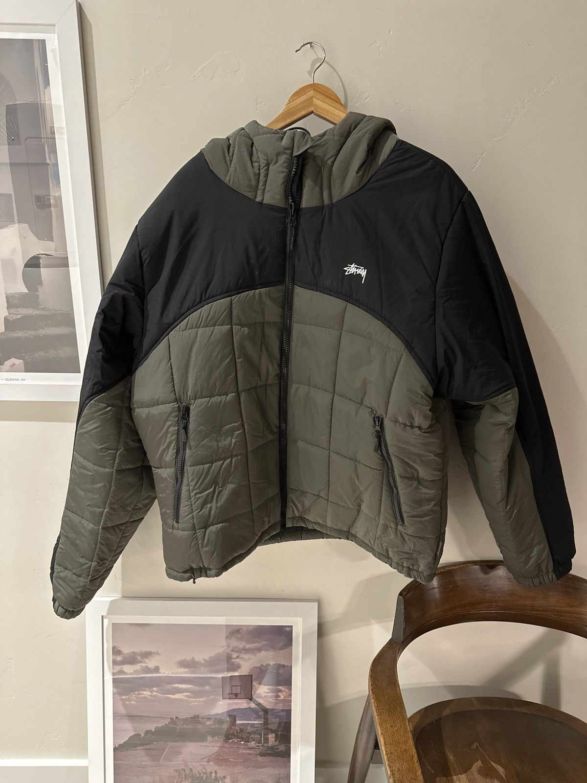Stussy Work jacket contrast stitch | Grailed