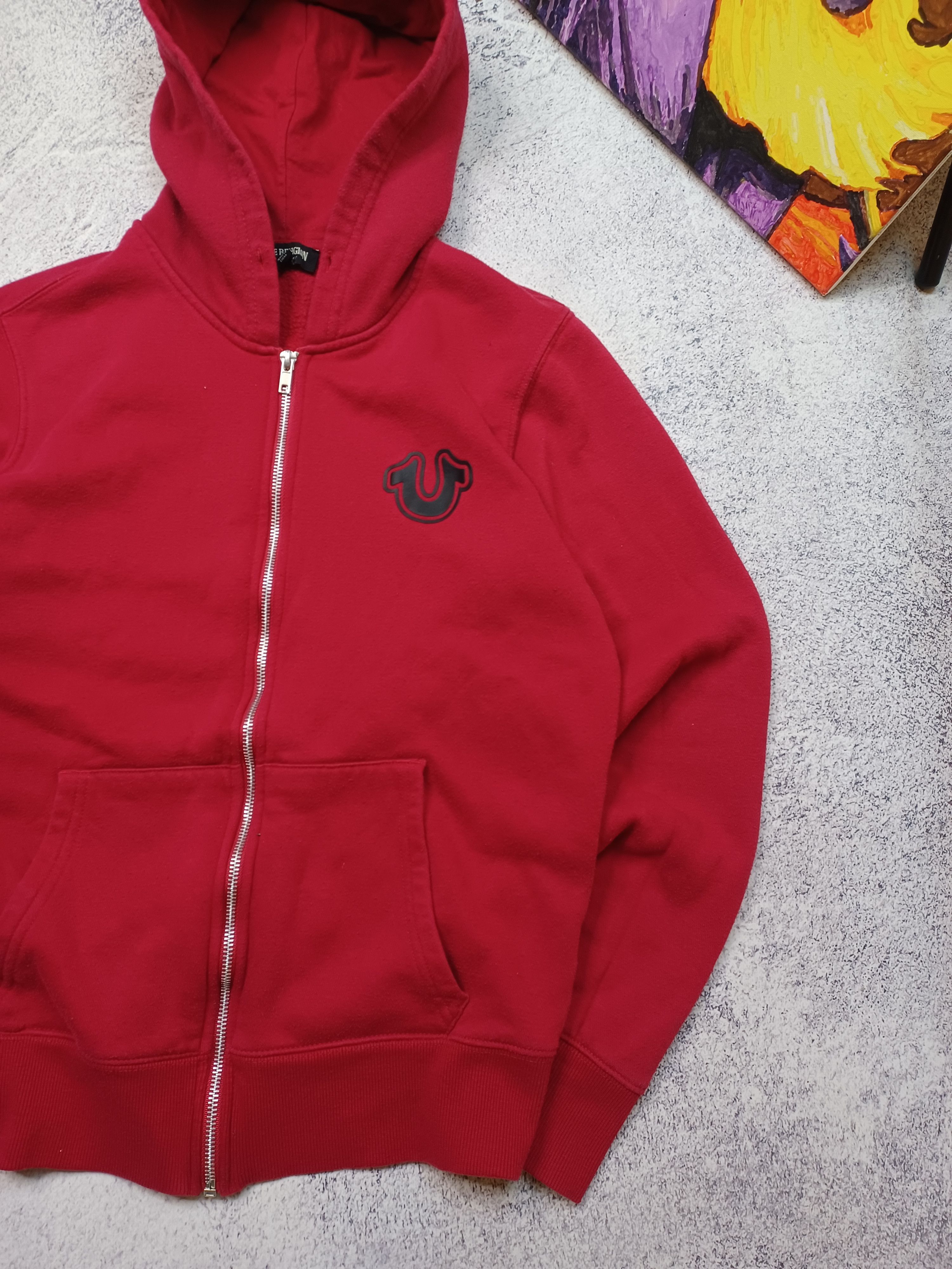 Japanese Brand × True Religion × Vintage y2k True Religion Women Zip Up Hoodie Size S / US 4 / IT 40 - 4 Thumbnail
