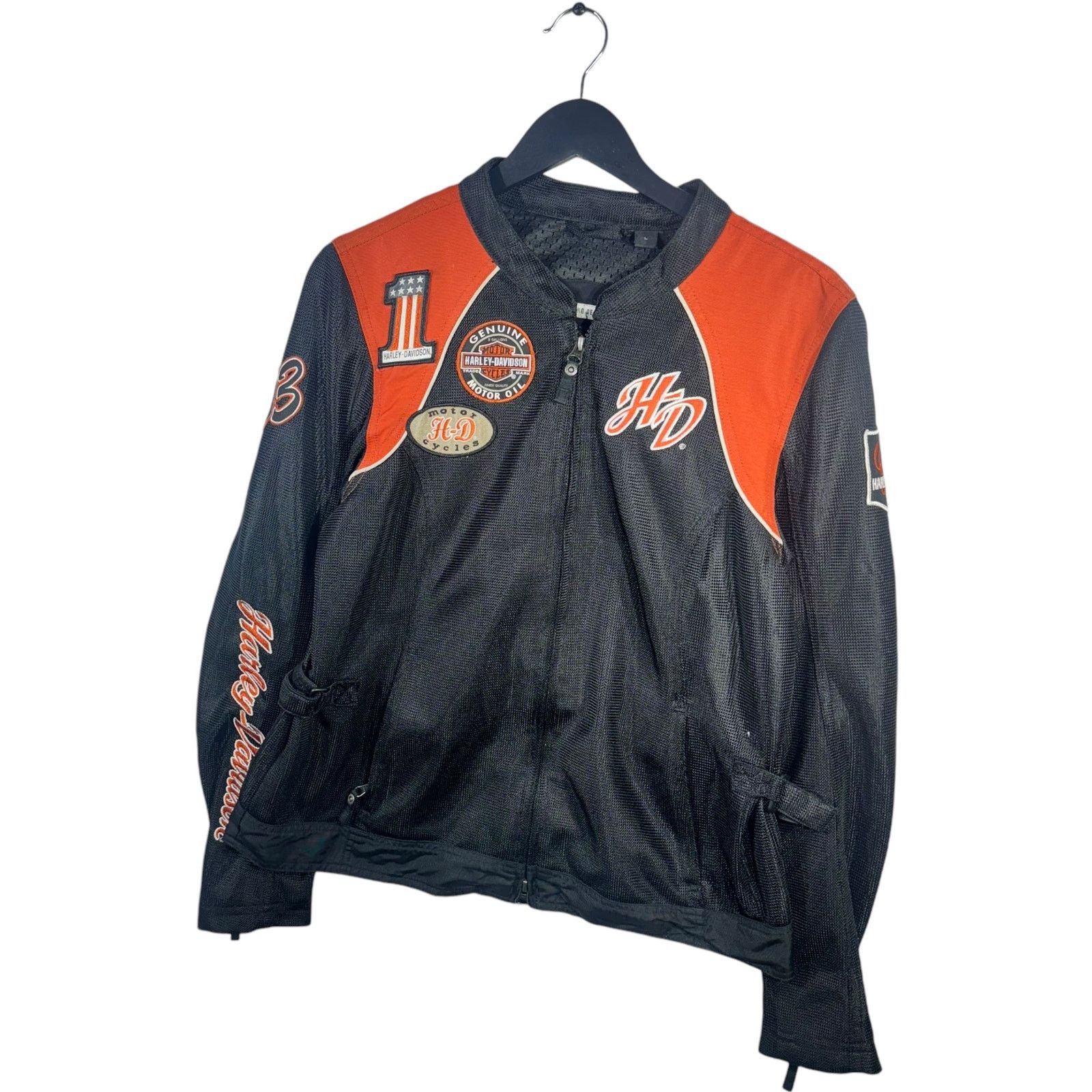 Harley Davidson Harley Davidson Riding Gear Mesh Biker Jacket Size US L / EU 52-54 / 3 - 3 Thumbnail