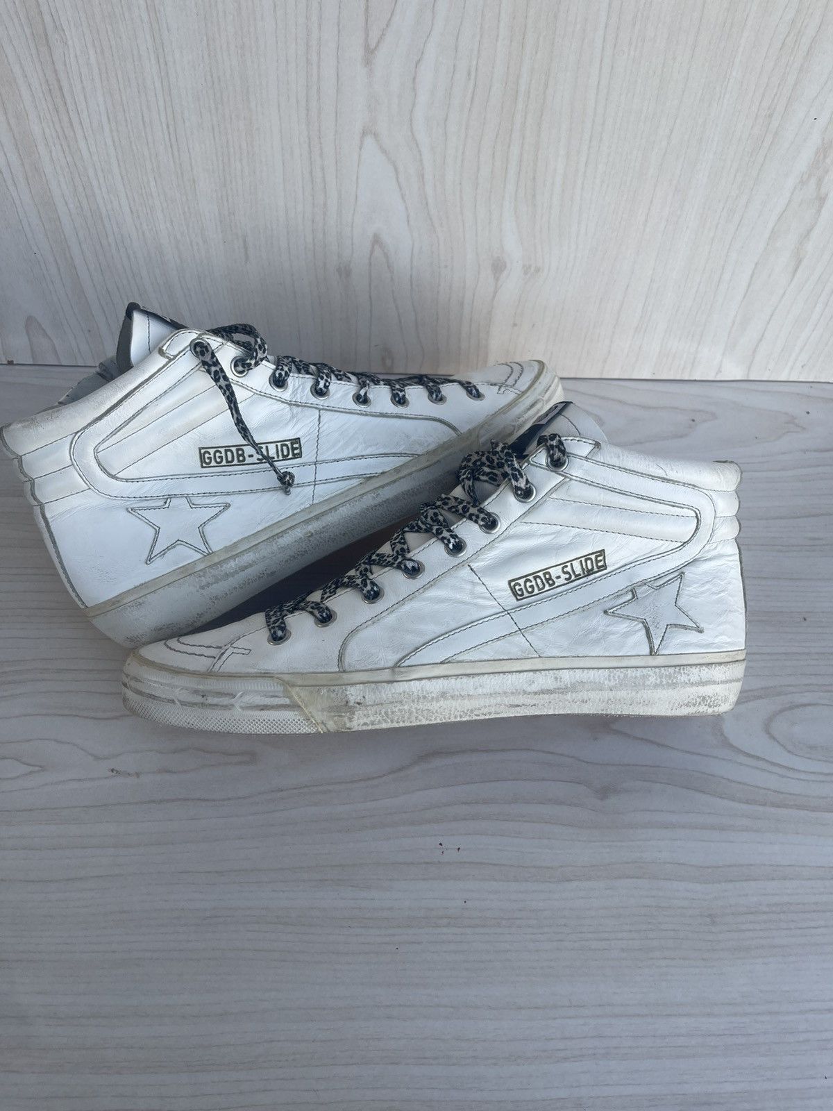 Golden Goose Golden goose slide high top sneakers Size US 7 / EU 40 - 6 Thumbnail