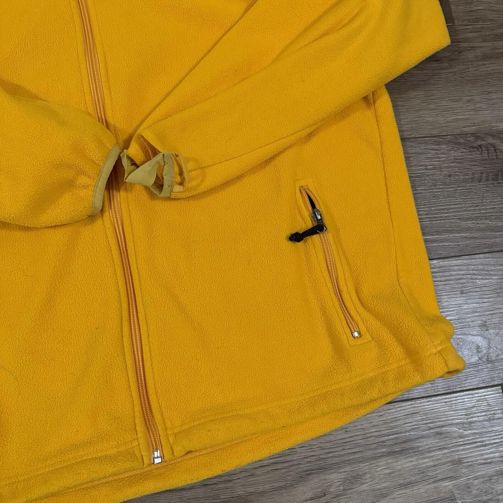 L.L. Bean Vintage 90s Y2K L.L. Bean Fleece Yellow Jacket Gorpcore Size US L / EU 52-54 / 3 - 5 Thumbnail