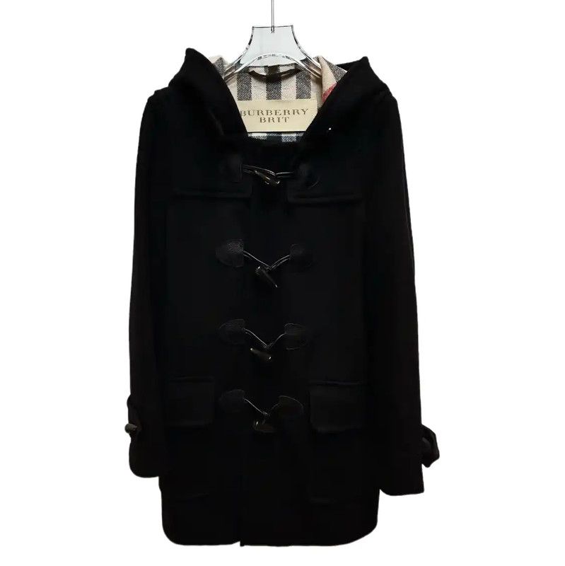 Burberry Burberry Black Cotton Blend Women's Jacket Size M / US 6-8 / IT 42-44 - 1 Thumbnail