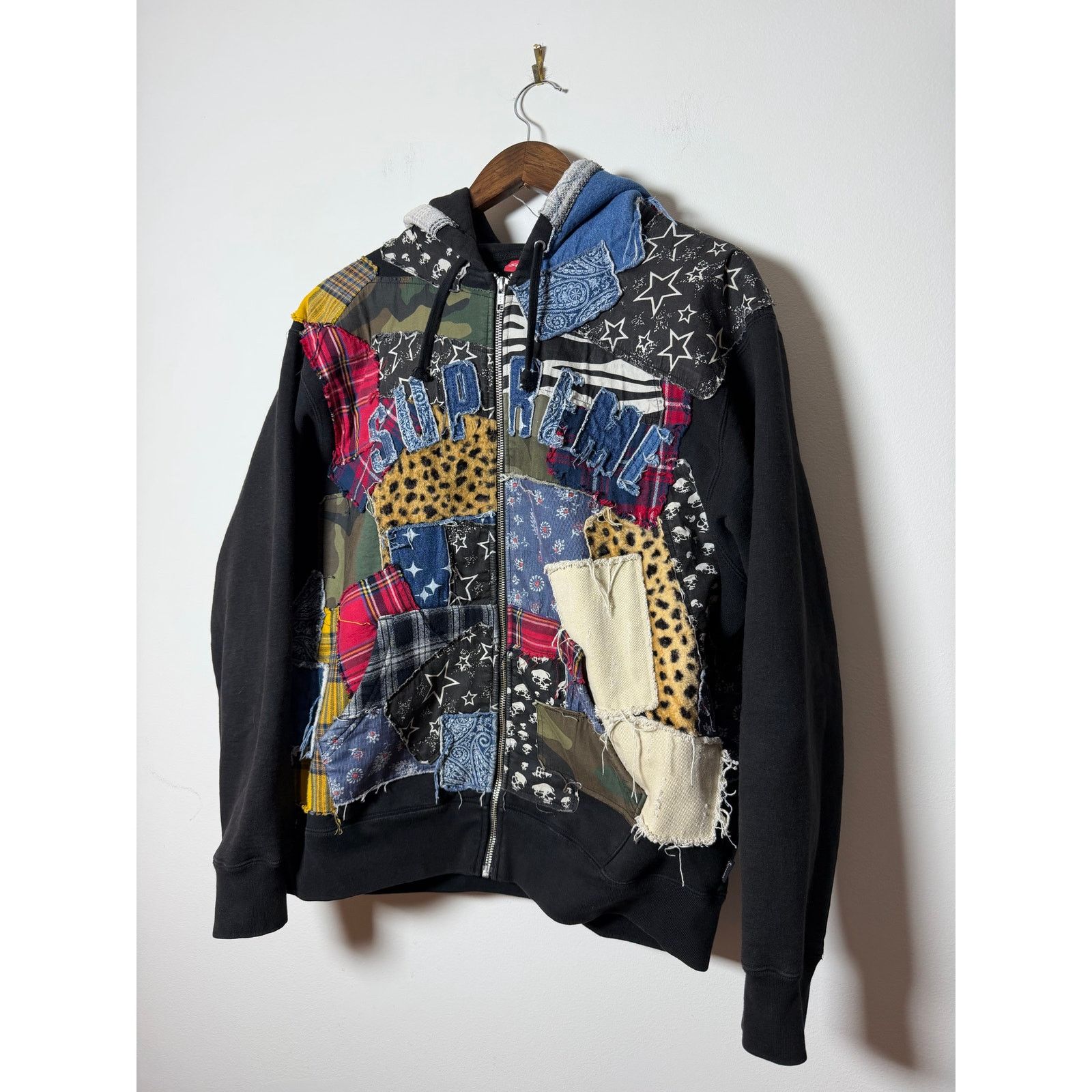 Supreme Patchwork Hooded Sweatshirt 【公式通販】