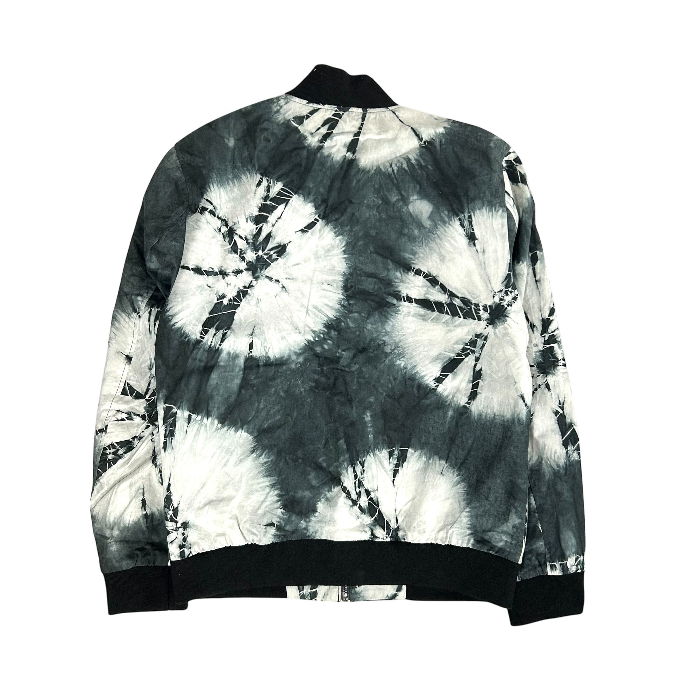 I.N.C INC Bleached Zip Cotton Bomber Jacket Size US S / EU 44-46 / 1 - 2 Thumbnail