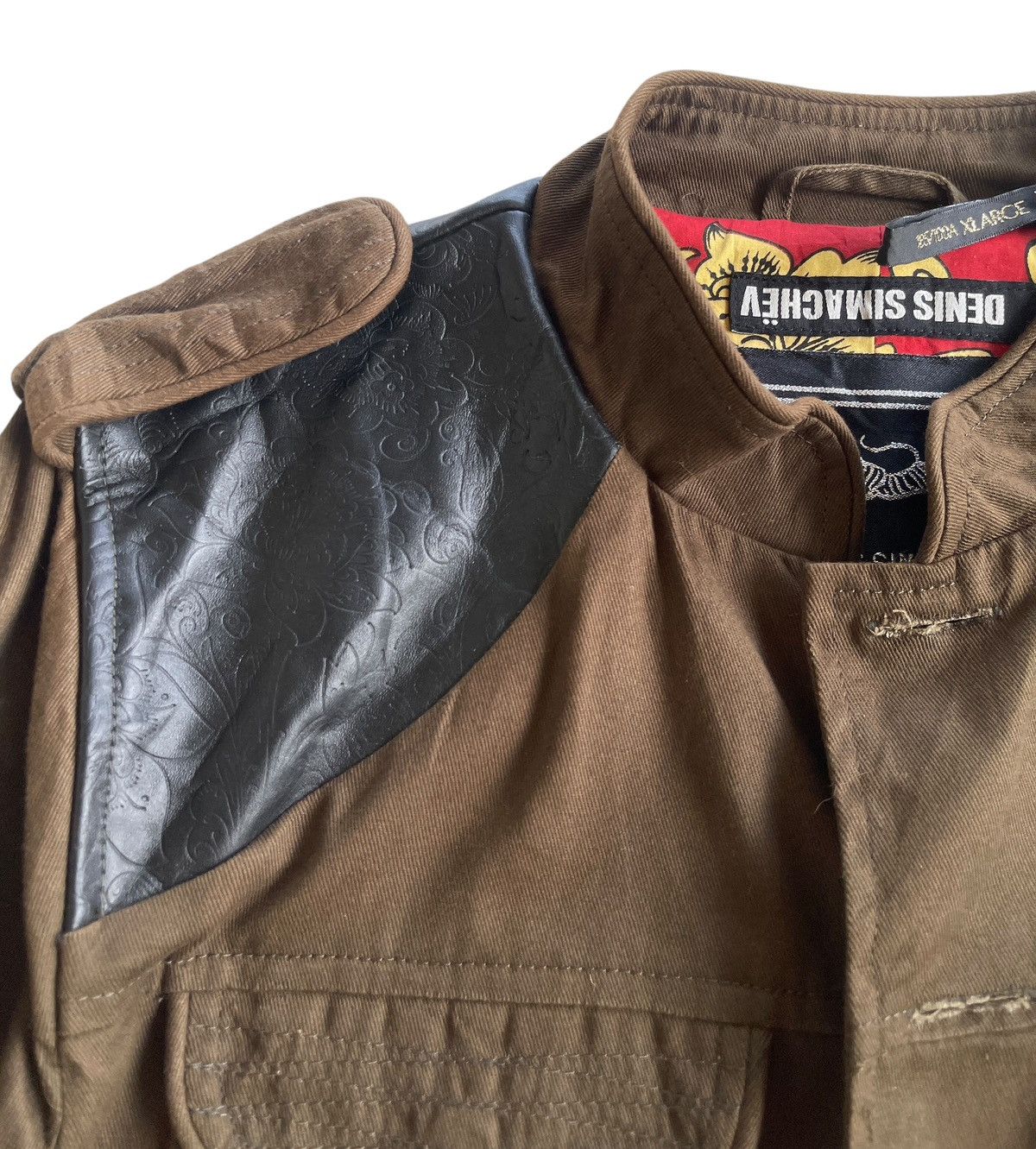 Denis Simachev Denis Simachev Olive Field Jacket Size US XL / EU 56 / 4 - 11 Thumbnail
