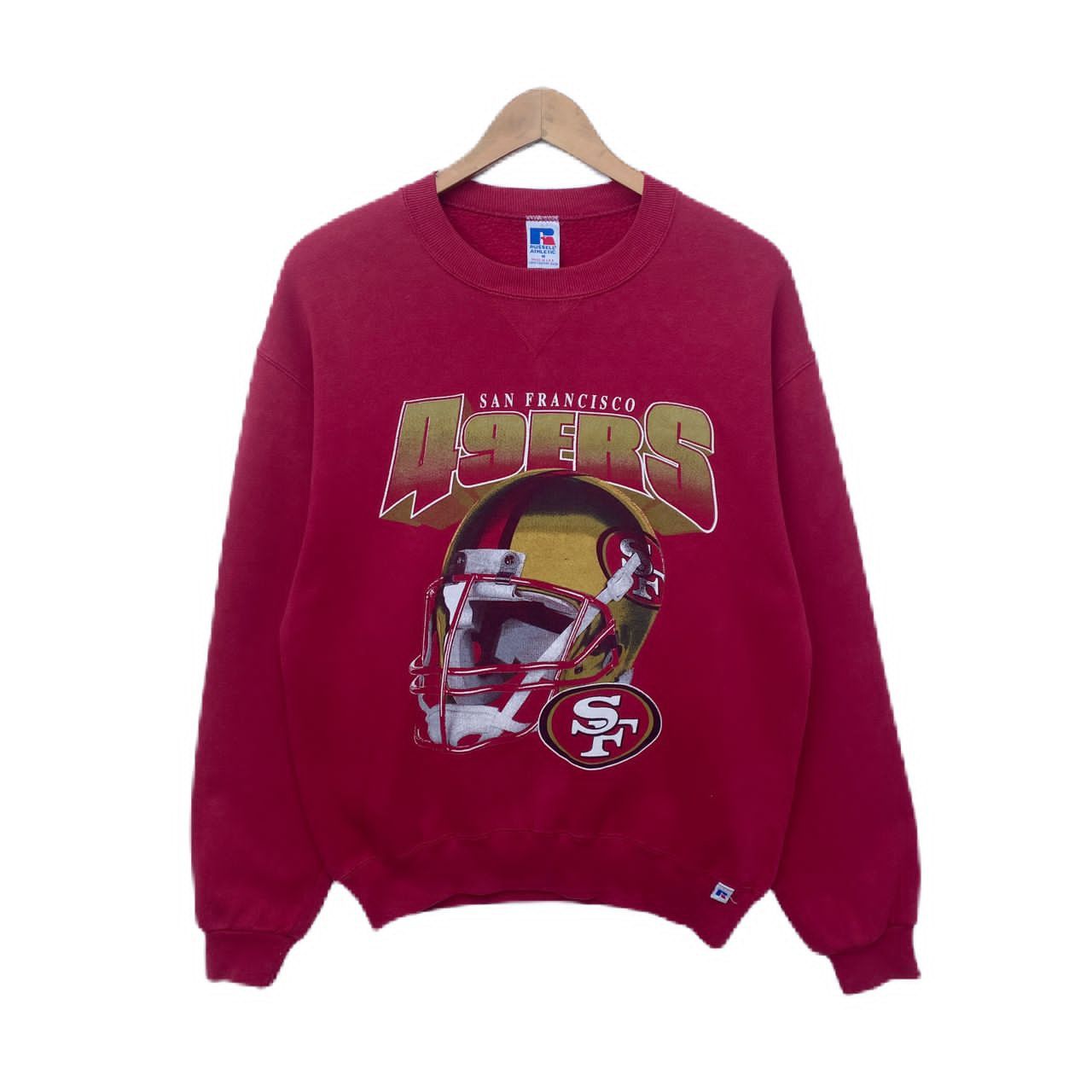 NFL × Vintage VINTAGE SAN FRANSISCO 49ERS SWEATSHIRT MEDIUM PULLOVER Size US M / EU 48-50 / 2 - 1 Thumbnail