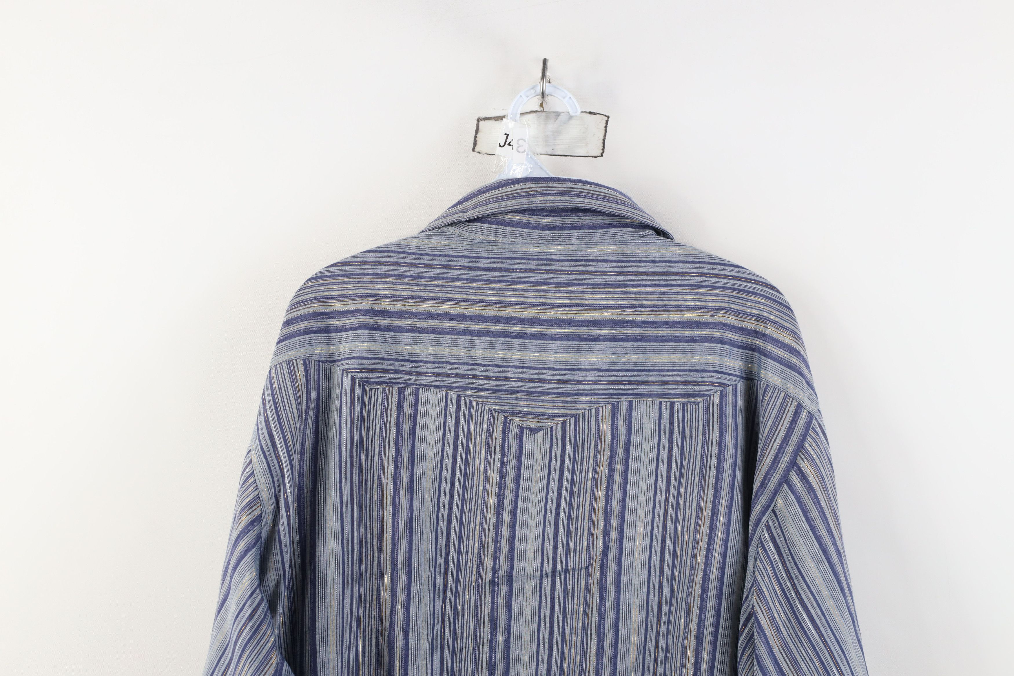 Vintage Vintage 90s Rockabilly Western Cowboy Snap Button Shirt Size US XL / EU 56 / 4 - 13 Thumbnail