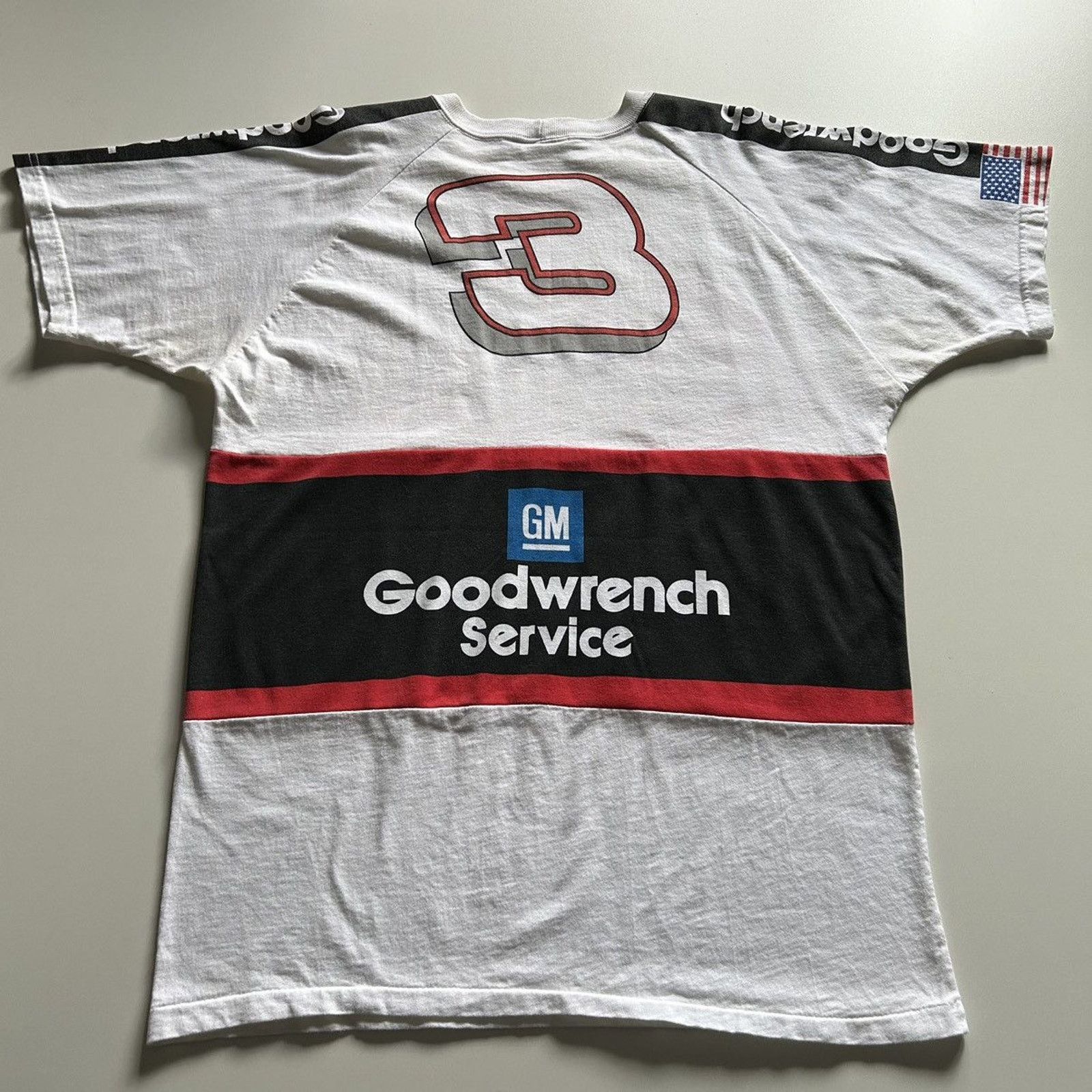 Chase Authentics Vintage 90s NASCAR Dale Earnhardt T Shirt XL Made In USA Size US XL / EU 56 / 4 - 3 Thumbnail