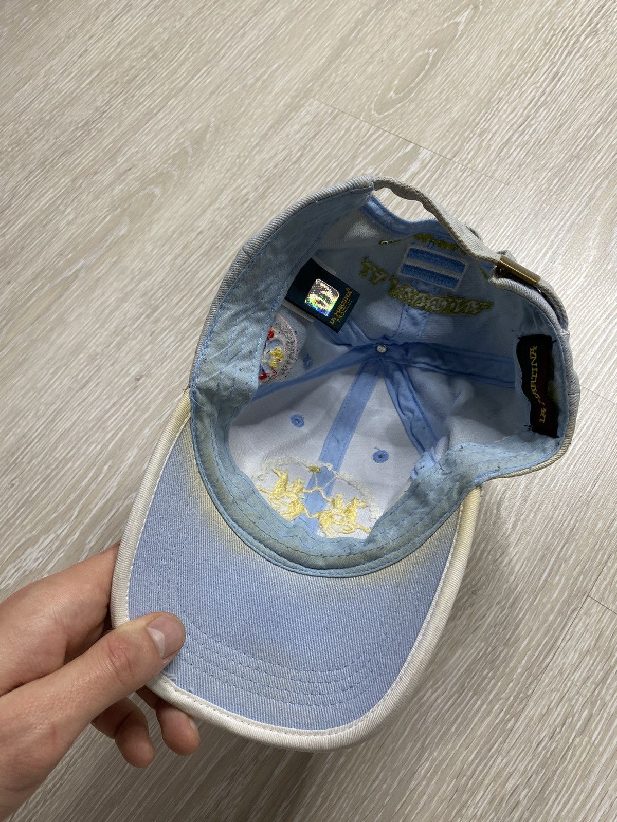 La Martina × Vintage Vintage La Martina Cap Big Logo Size ONE SIZE - 9 Thumbnail