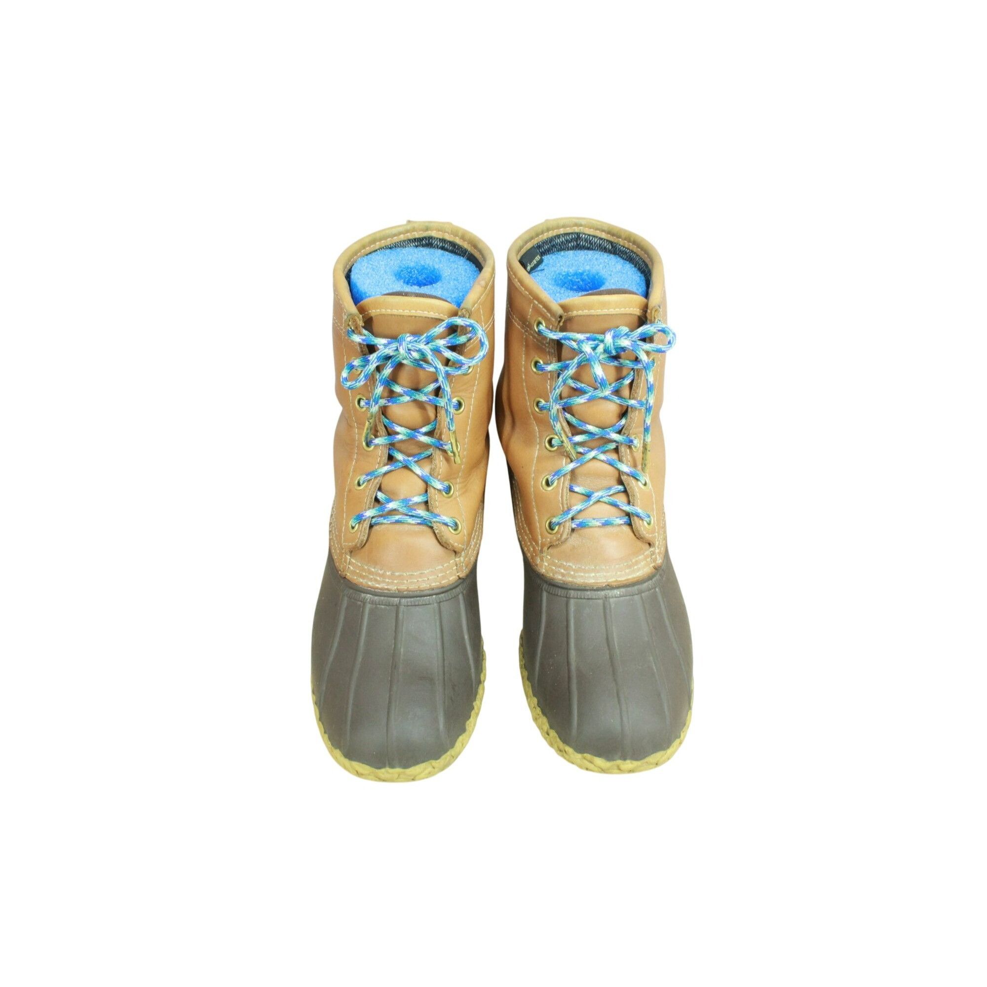 Goretex × L.L. Bean × Leather LL Bean Women's 8" Gore-tex Insulated Mid Calf Duck Boots Size US 8 / IT 38 - 4 Thumbnail