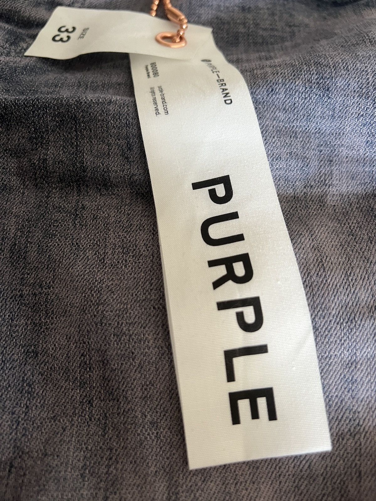 Purple Brand Lavender tint purple jeans Size US 33 - 3 Thumbnail