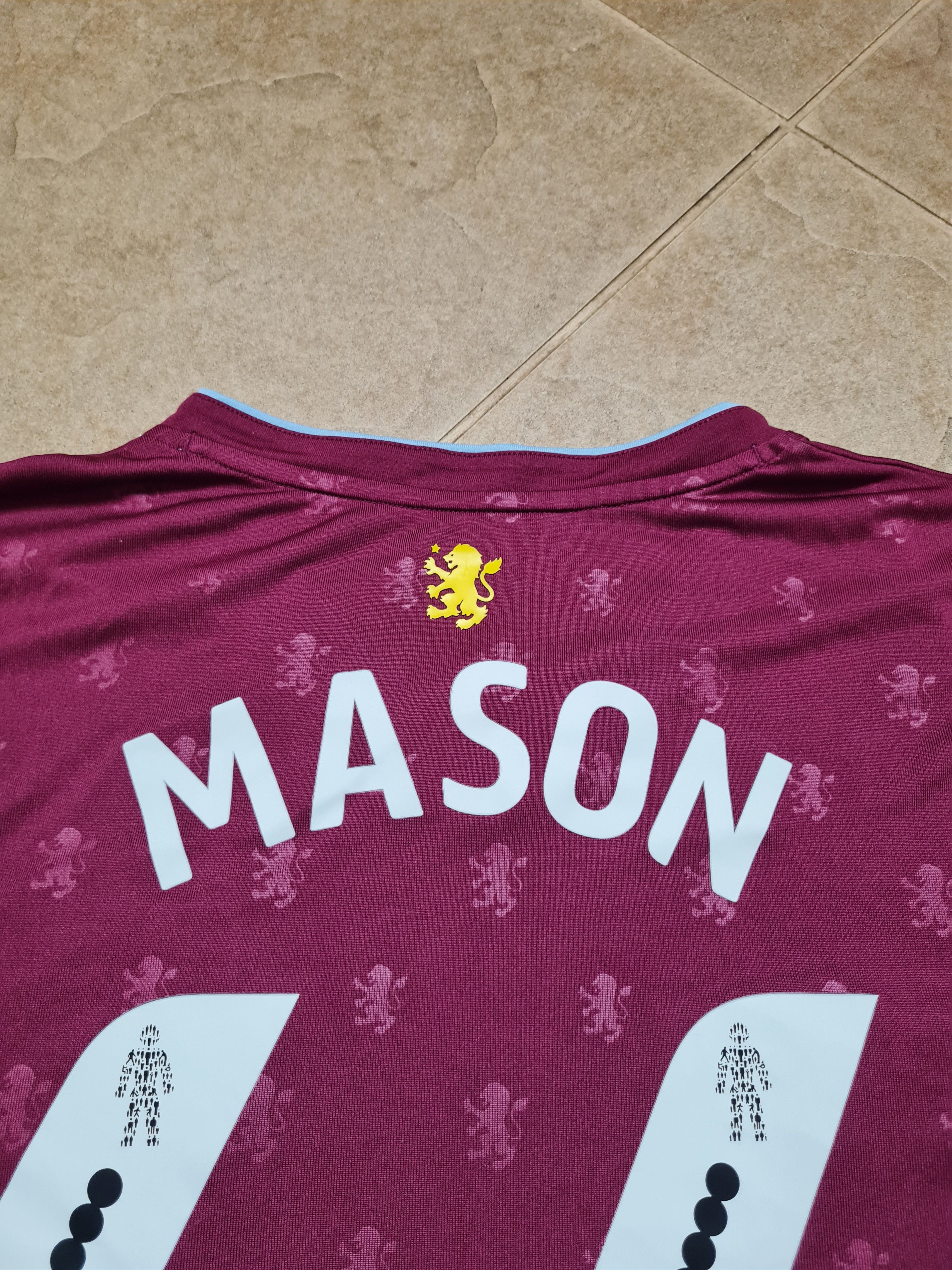Under Armour Aston Villa Football shirt 2017 Soccer Trikot Under Armour Size US XXL / EU 58 / 5 - 12 Thumbnail