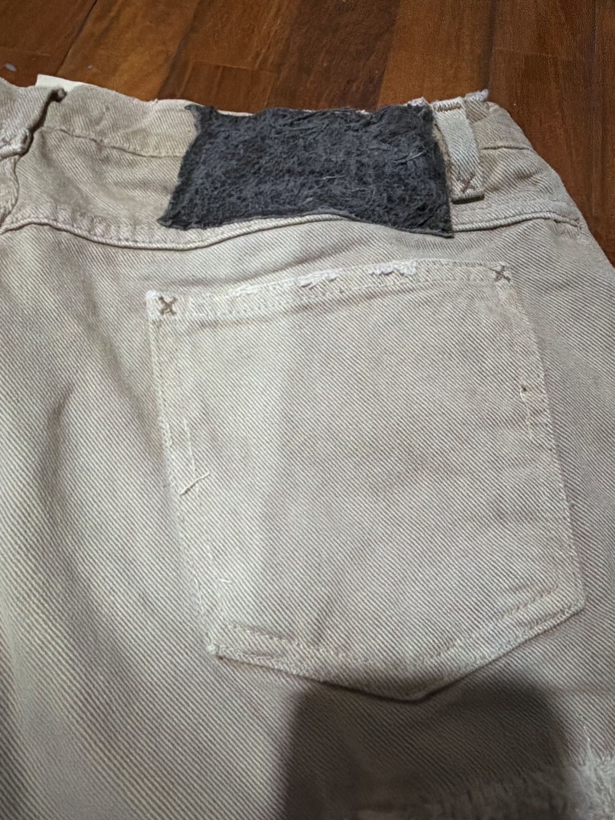 Dolce & Gabbana DOLCE & GABBANA Repaired Distressed Denim Made in Italy Size US 34 / EU 50 - 4 Thumbnail