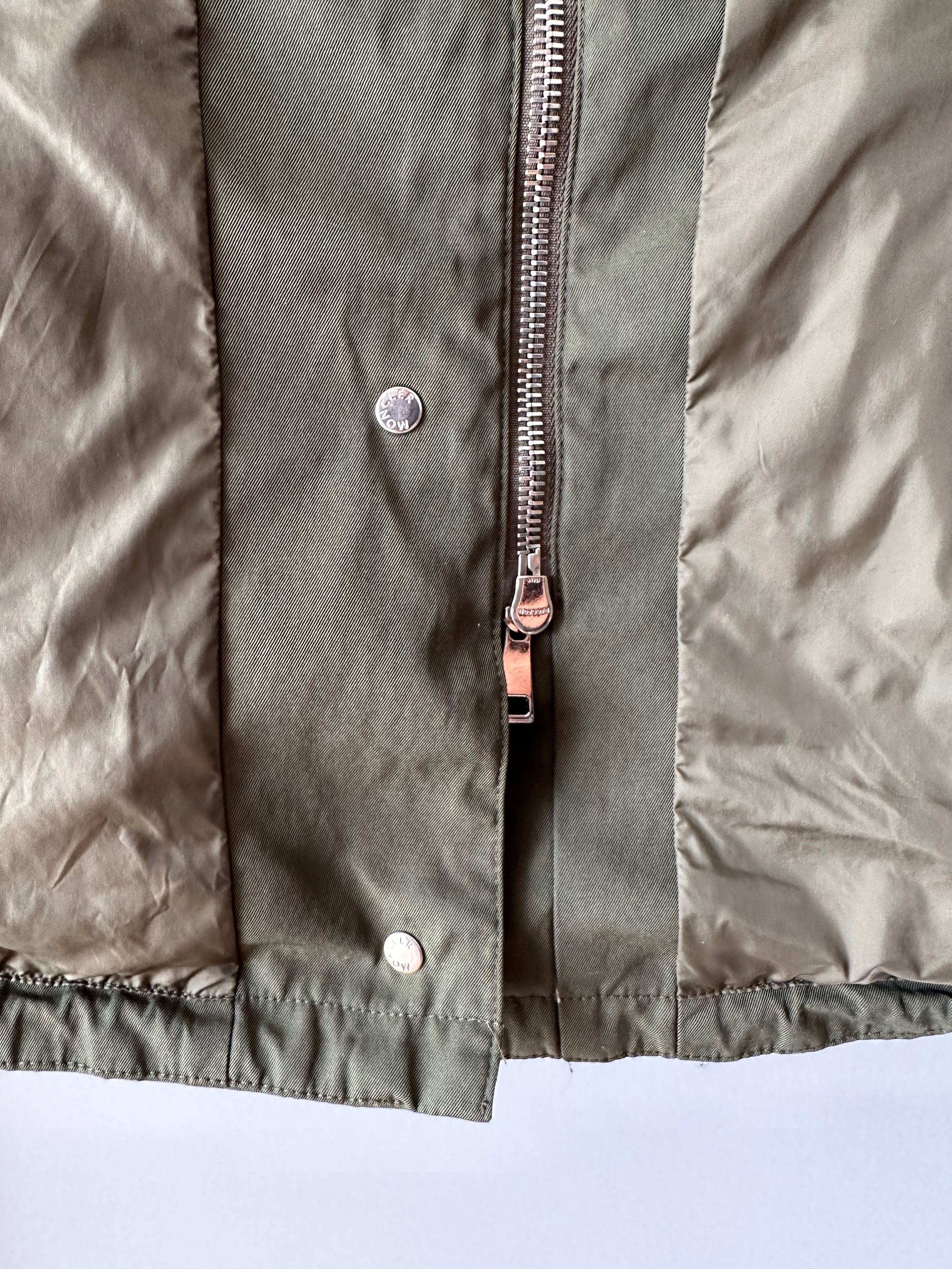 Moncler MONCLER Sodalite khaki casual jacket green coat Size S / US 4 / IT 40 - 6 Thumbnail