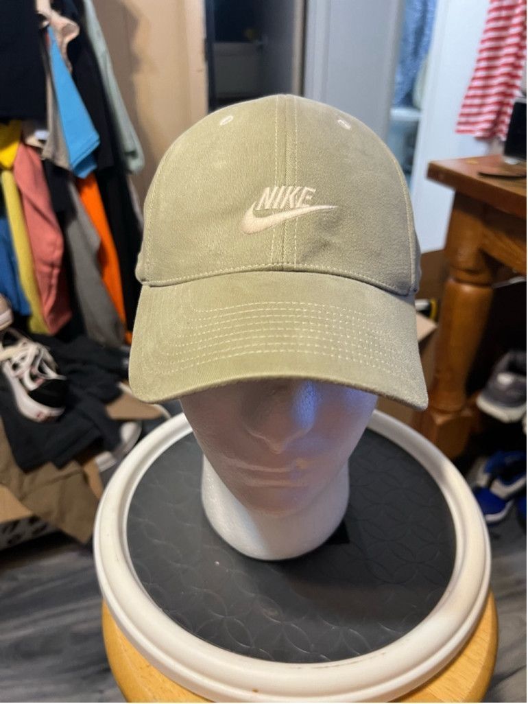 Nike Unisex Nike Hat One Size Olive Gray Size ONE SIZE - 1 Thumbnail