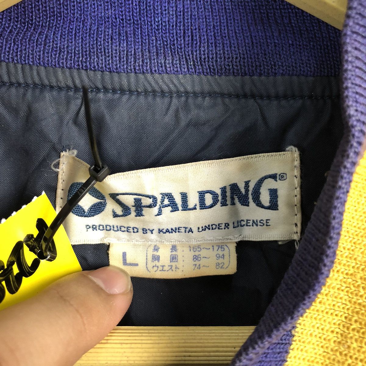 Spalding Spalding vintage sweater Blue Bombers Jacket #A2308 Size US L / EU 52-54 / 3 - 10 Thumbnail