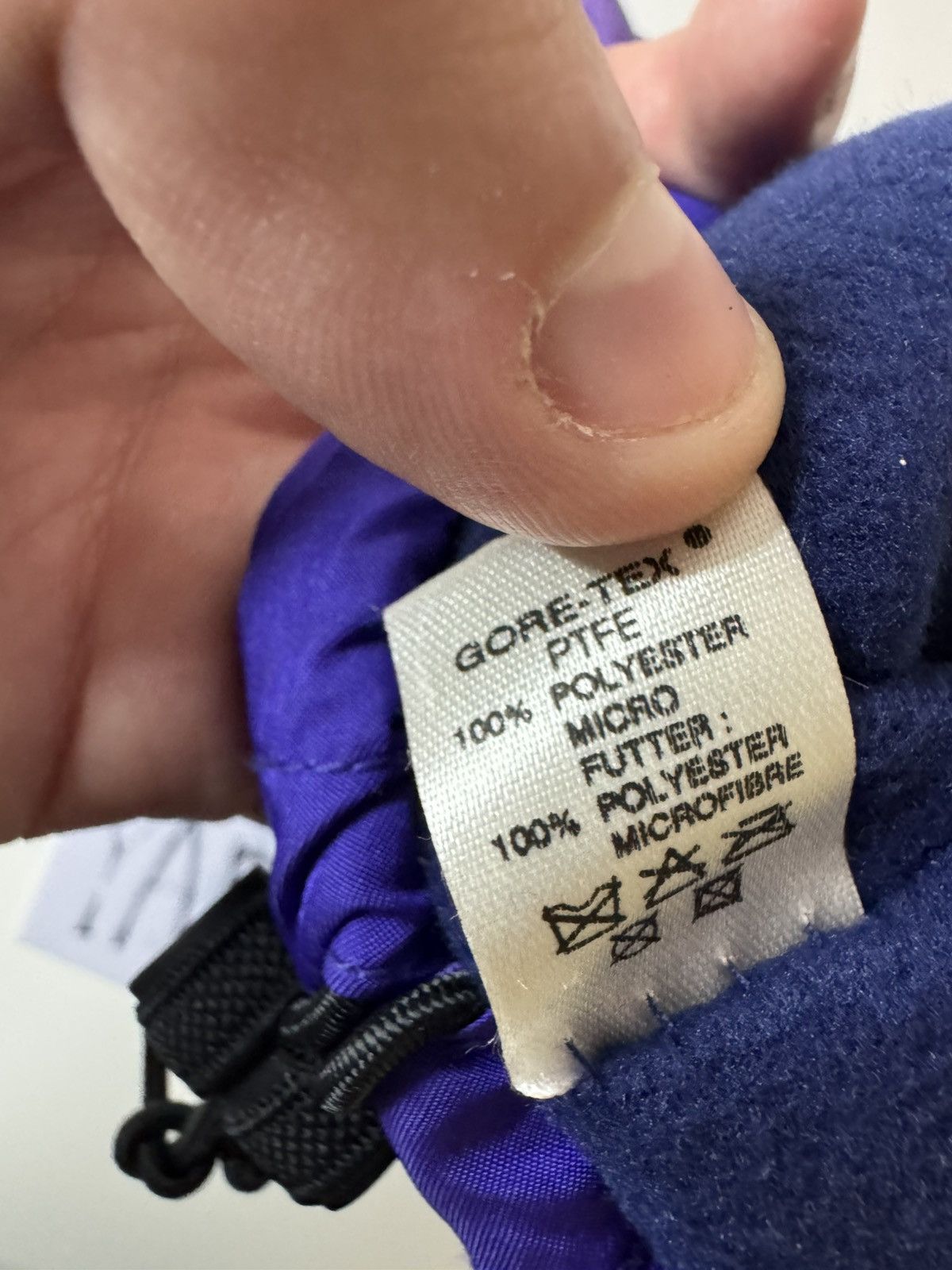 Vintage Mammut vintage Gore-Tex gloves Size ONE SIZE - 4 Thumbnail