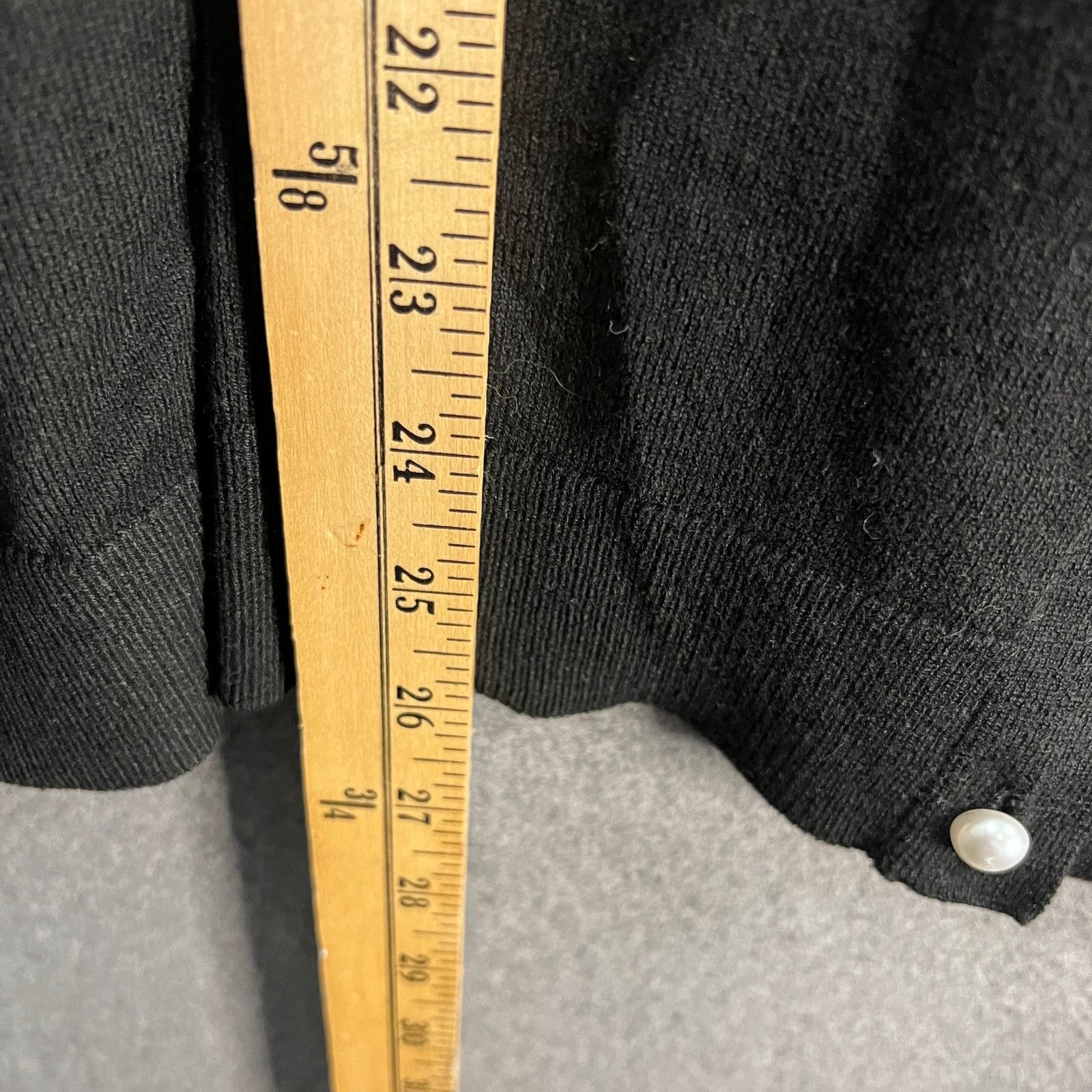 Other Girl With Curves Novelty Sueater Cardigan Black, Size 1X Size XL / US 12-14 / IT 48-50 - 7 Thumbnail