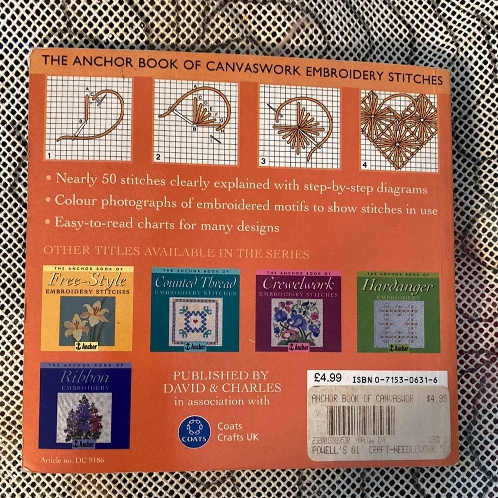 Vintage Tapestry Wool, Book and Template Size ONE SIZE - 7 Thumbnail