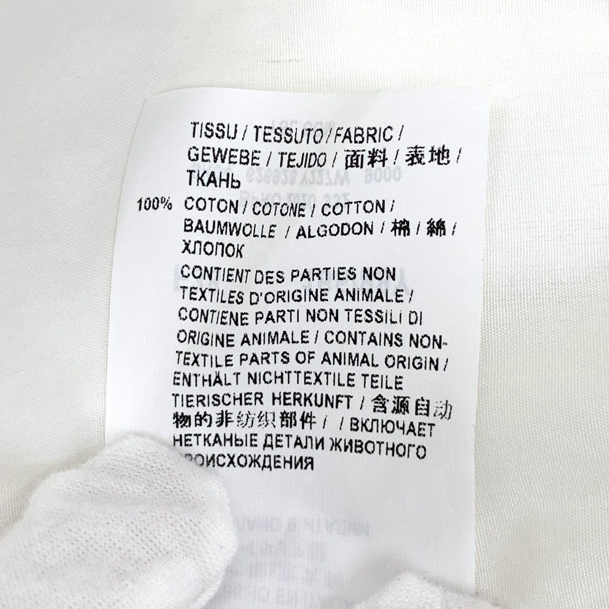 Yves Saint Laurent Yves Saint Laurent White Cotton Long Sleeve Shirt K26WX Size M / US 6-8 / IT 42-44 - 7 Thumbnail
