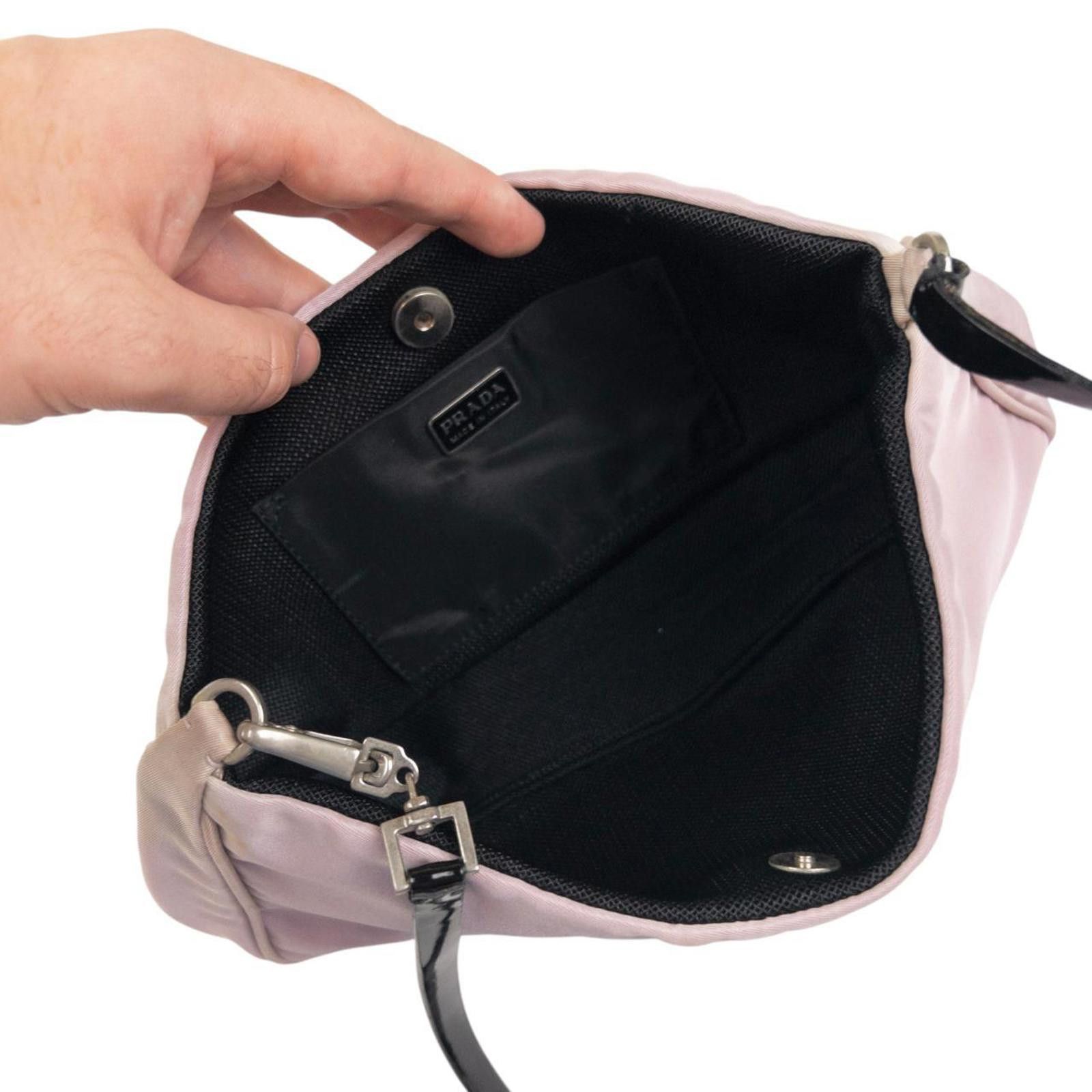 Prada Vintage Prada Mini Baguette Shoulder Bag Size ONE SIZE - 5 Thumbnail