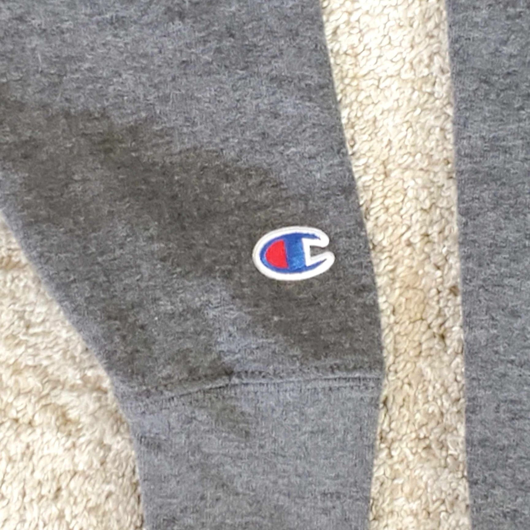 Champion VINTAGE Champion Hoodie Warmup Sweatshirt Hoodie Men’s XS Heathered Grey Size US XS / EU 42 / 0 - 6 Thumbnail