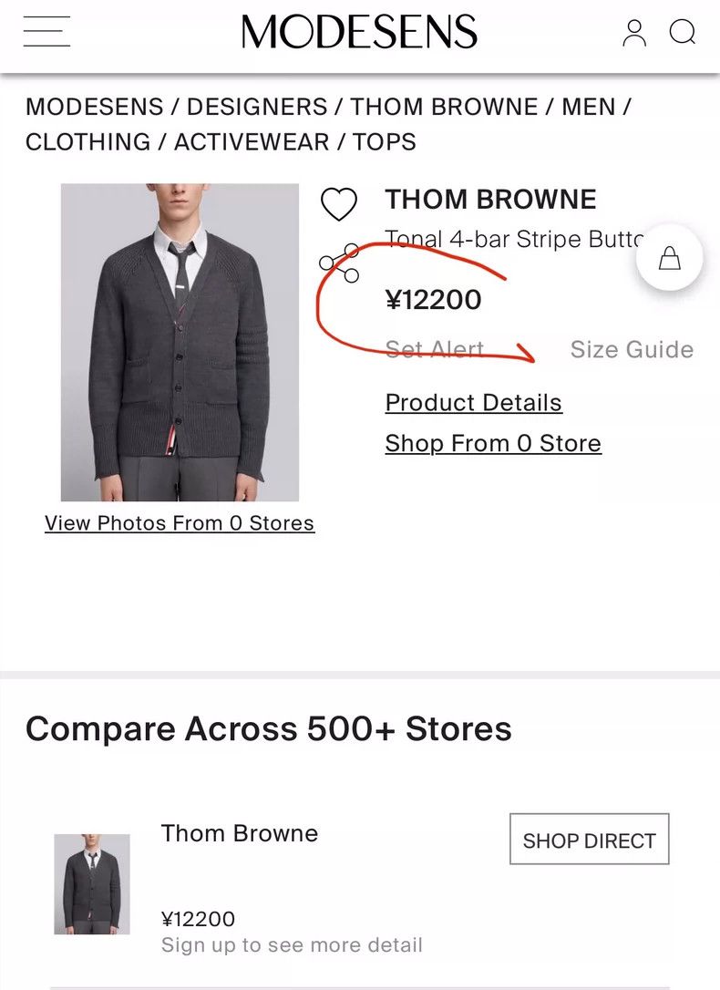 Thom Browne Thom Browne Knitted sweater Size US M / EU 48-50 / 2 - 3 Thumbnail