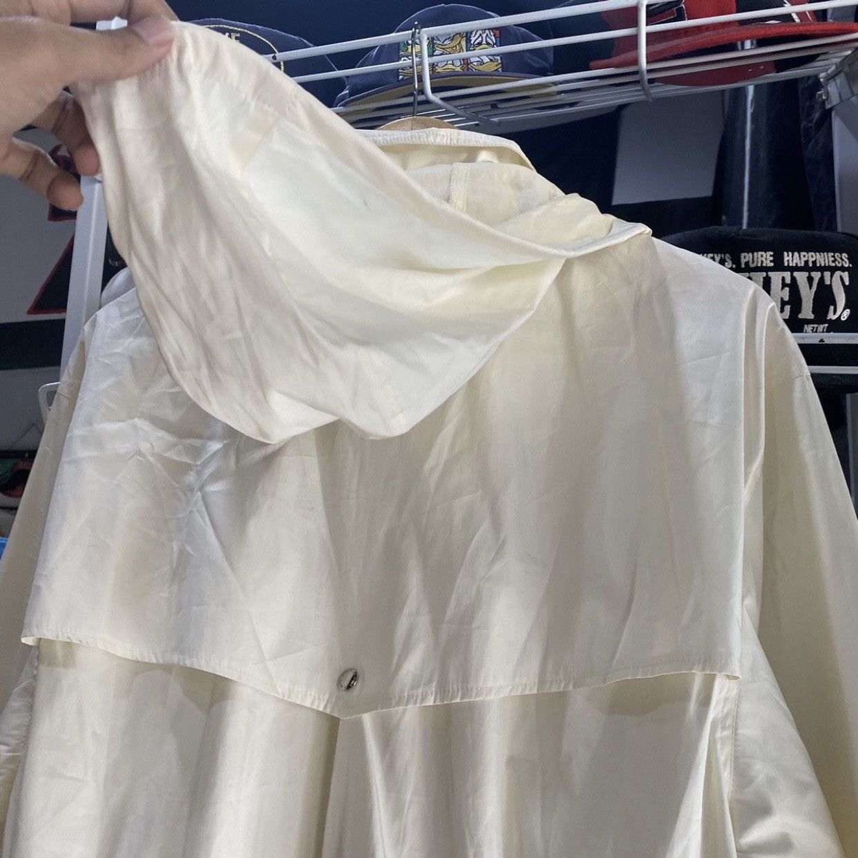 Balenciaga Vintage Balenciaga Golf Long Nylon Parka Hooded Raincoat Size US XL / EU 56 / 4 - 15 Thumbnail