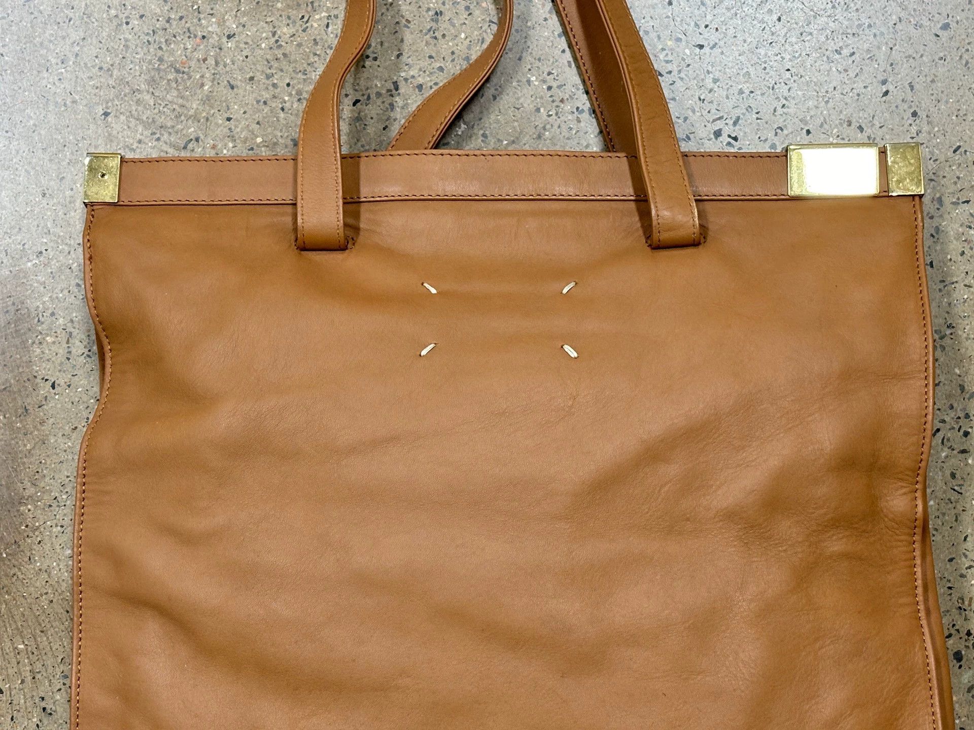 Maison Margiela Martin Margiela briefcase, leather bag Size ONE SIZE - 3 Thumbnail