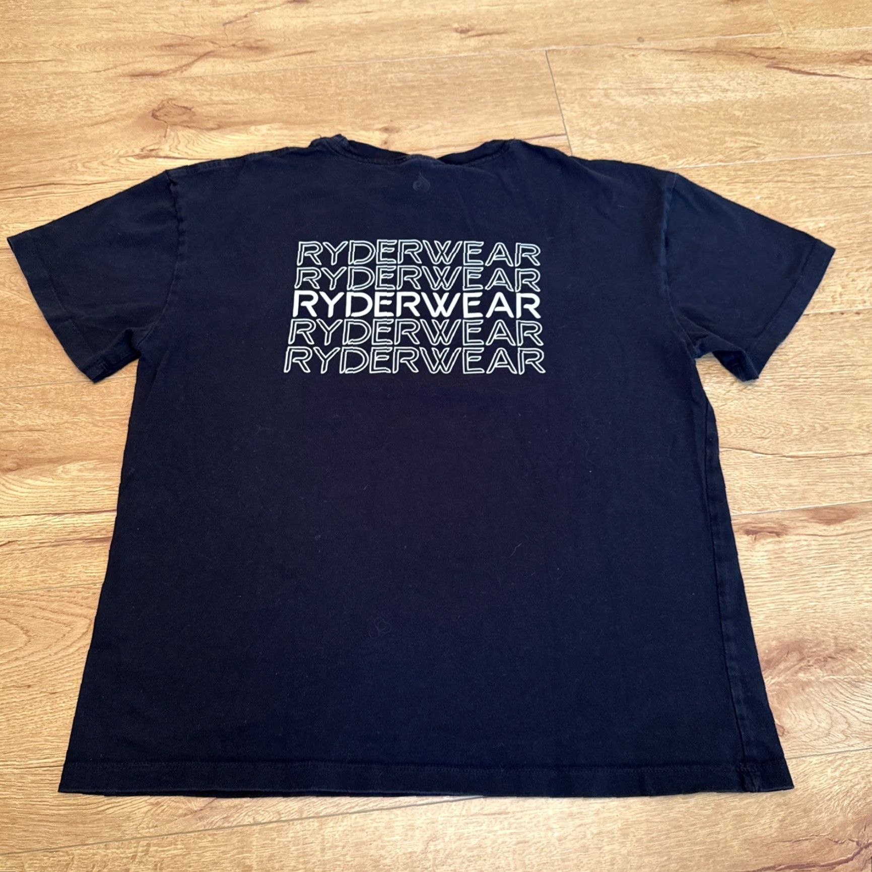 Vintage Ryderwear Co. Men's T-Shirt Small Black Cotton Short Sleeve Logo Workout Lifting Performance - Pre-owned Excellent Mens Size US S / EU 44-46 / 1 - 6 Thumbnail