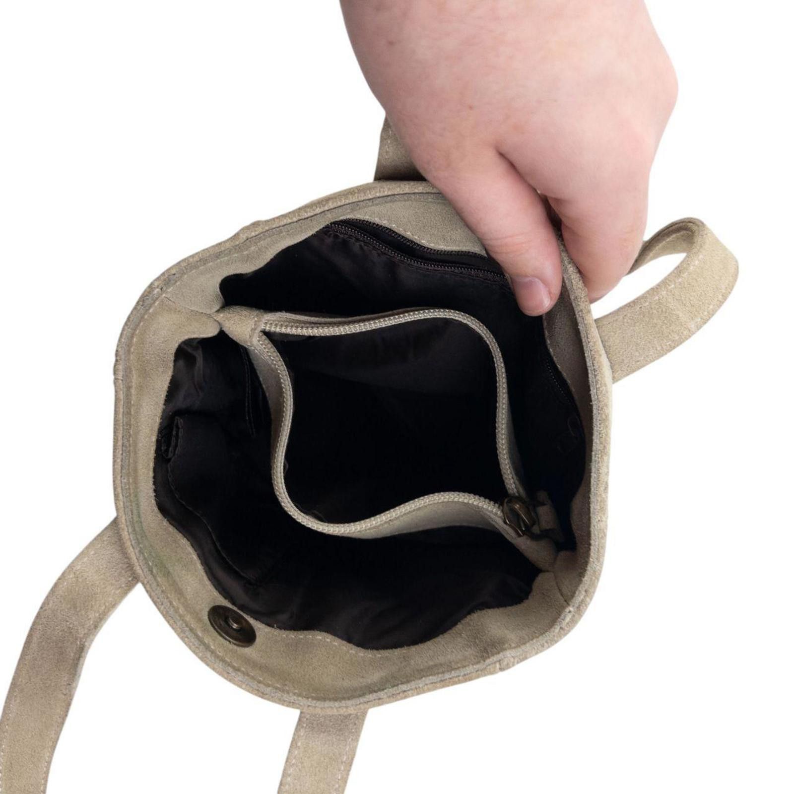 Dolce & Gabbana Vintage 2000s Dolce & Gabbana Suede Shoulder Bag Size ONE SIZE - 5 Thumbnail