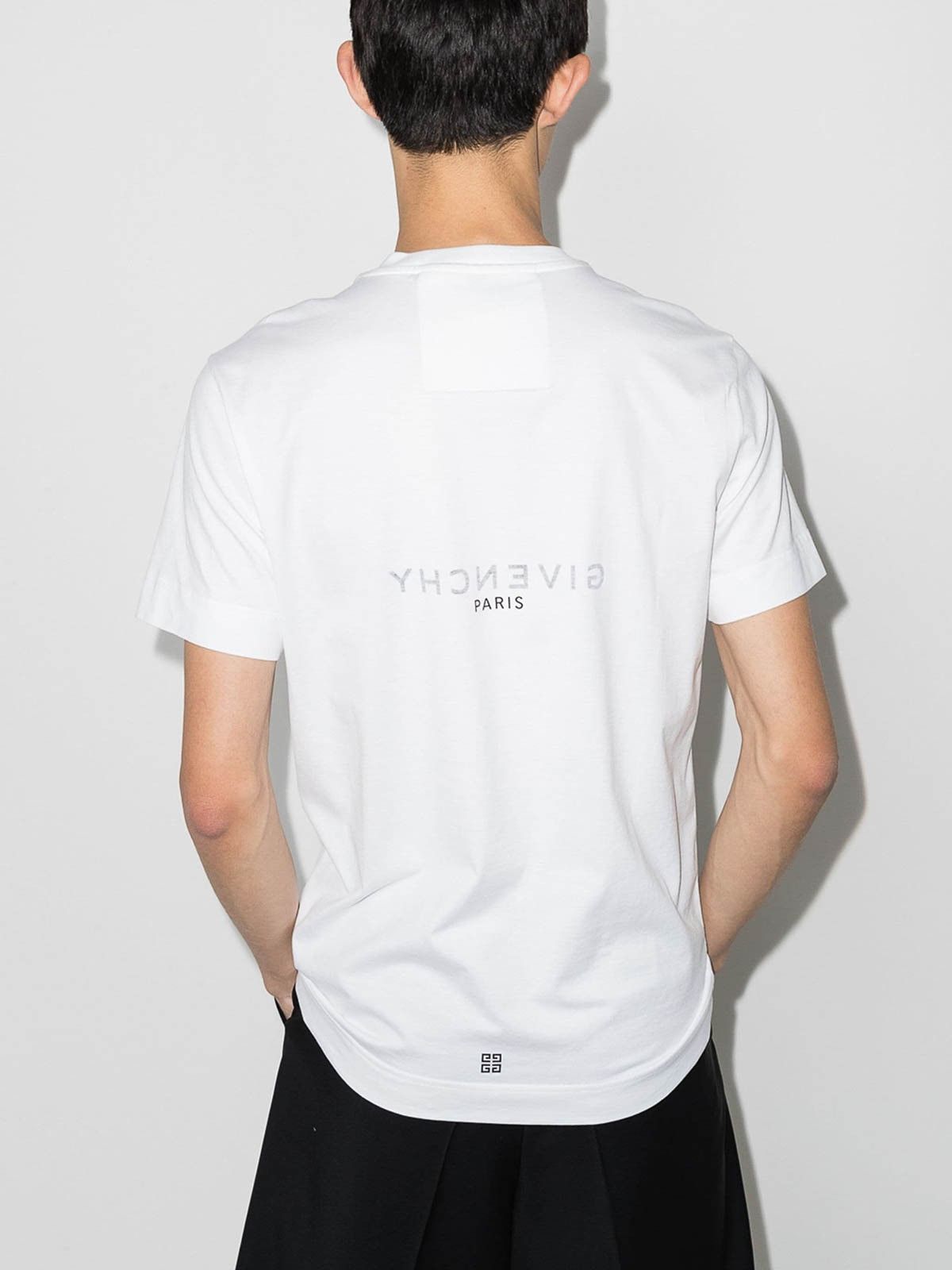 Givenchy White Reverse Logo T-shirt Size US XXL / EU 58 / 5 - 4 Thumbnail