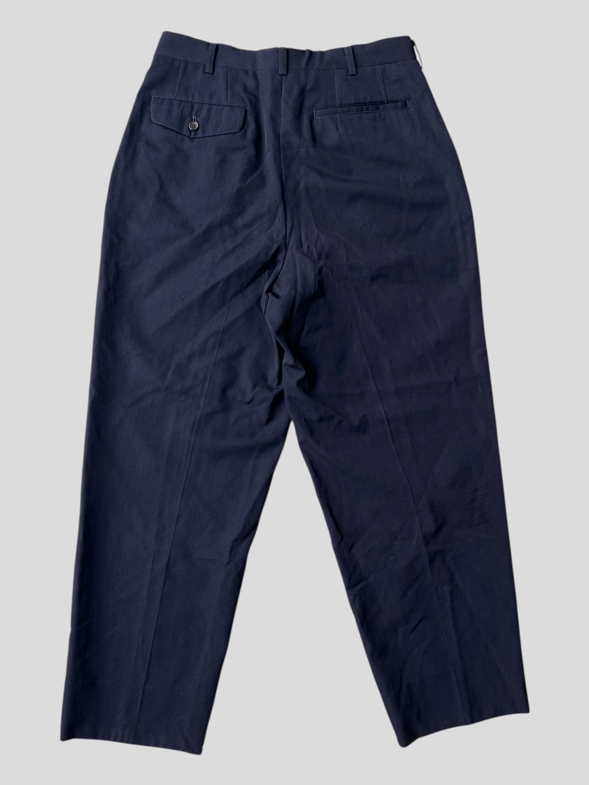 Comme des Garcons Homme AW96 Comme des Garcons Homme Gabardine Wool Trousers Pants Size US 32 / EU 48 - 3 Thumbnail