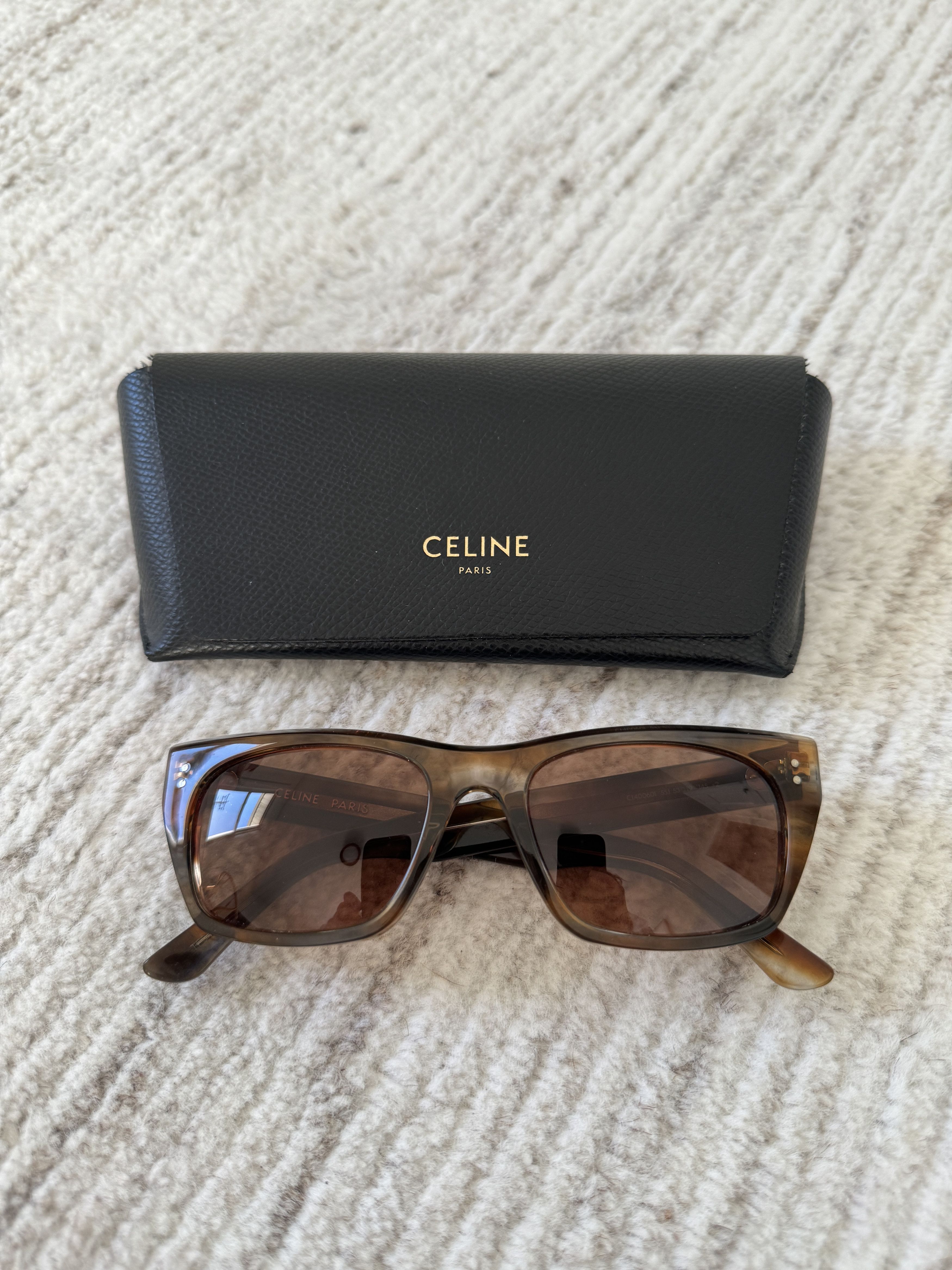 image of Celine Sunglasses Cl40060I in Brown, Women's