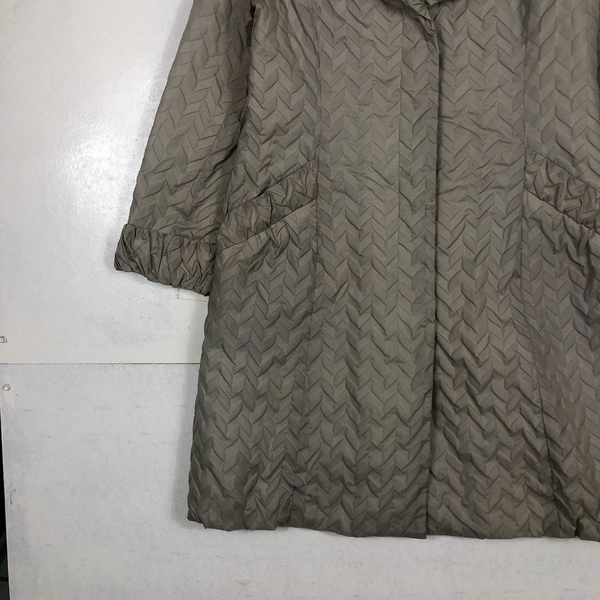 Vintage VINTAGE QUILTED PUFFER LONG JACKET HIROKO BIS DOUBLE COLLAR Size US M / EU 48-50 / 2 - 7 Thumbnail