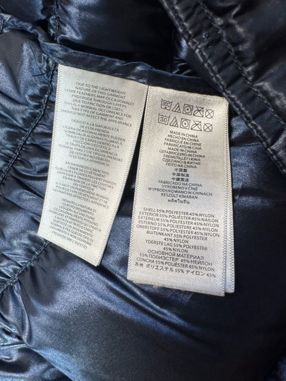 Michael Kors Michael Kors Dark Navy Long Quilted Down Fill Puffer Coat S Size L / US 10 / IT 46 - 8 Thumbnail