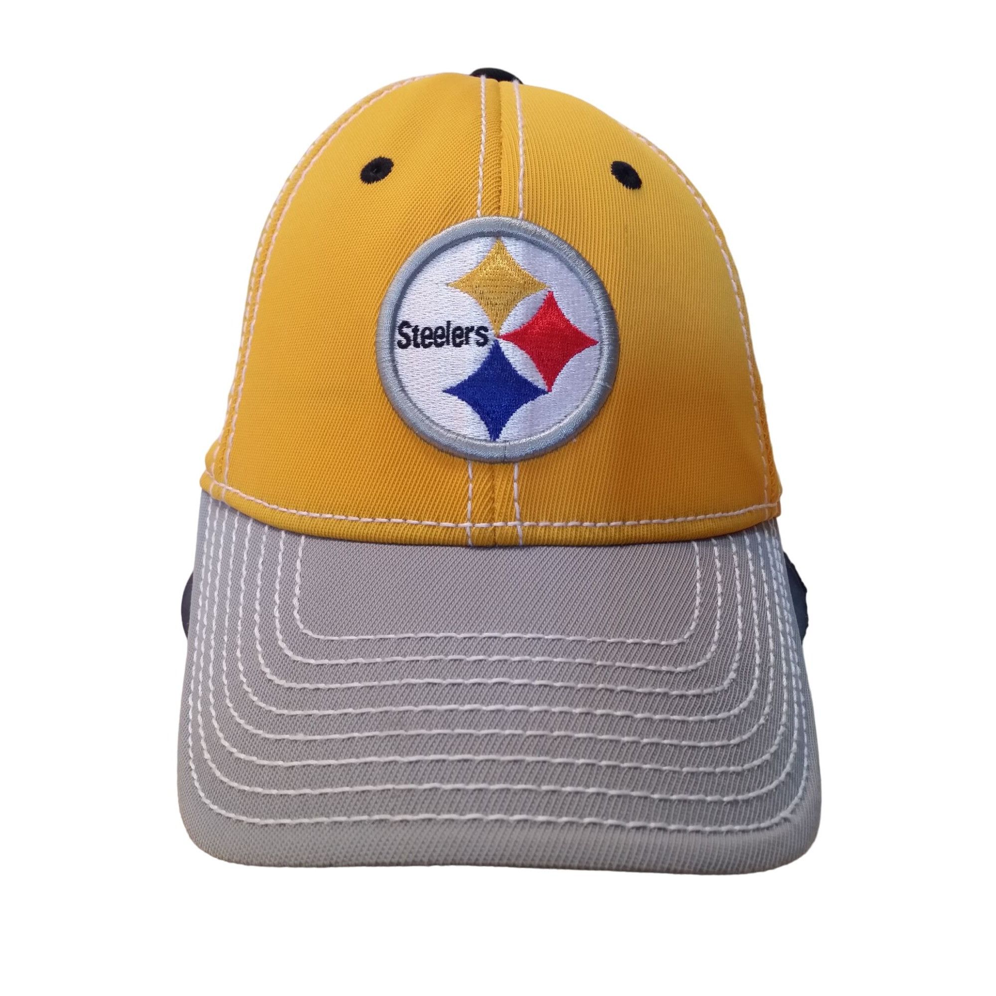 Reebok Pittsburgh Steelers On Field Fitted Hat Reebok Sz M/L Yellow Size ONE SIZE - 1 Thumbnail