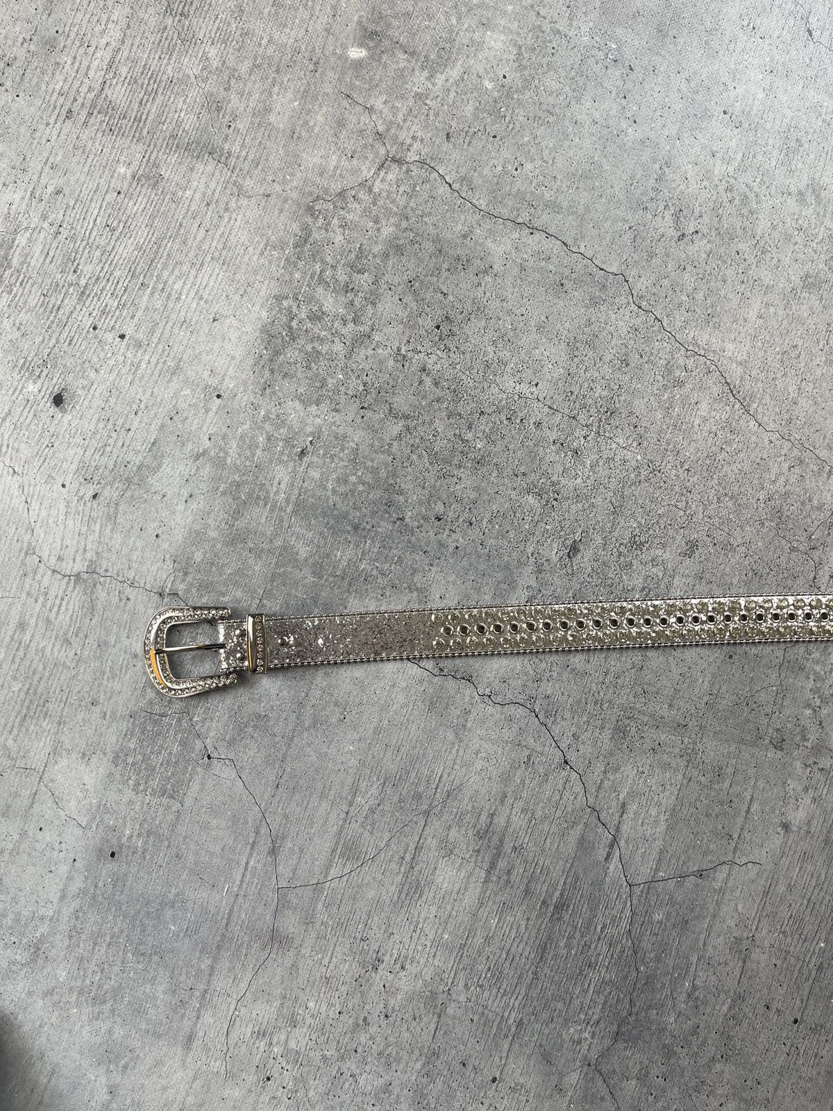 Japanese Brand B. B. Simon Style Vintage 90s Japanese opium Rock Y2K belt Size ONE SIZE - 9 Thumbnail